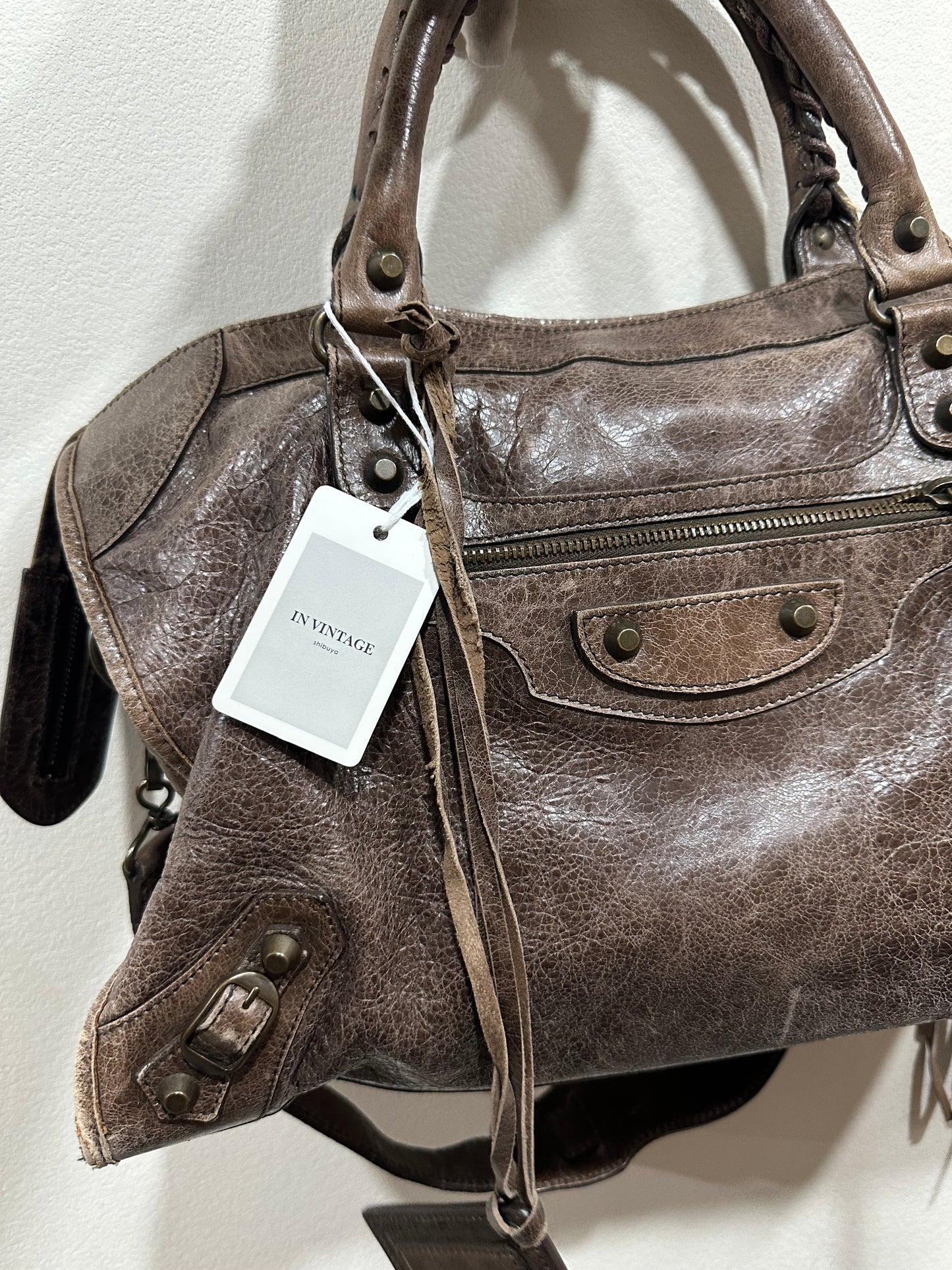 Balenciaga city bag Brown