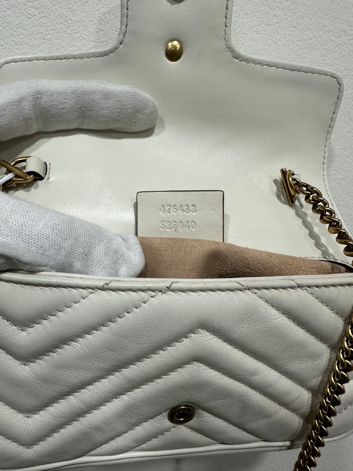GUCCI Marmont white