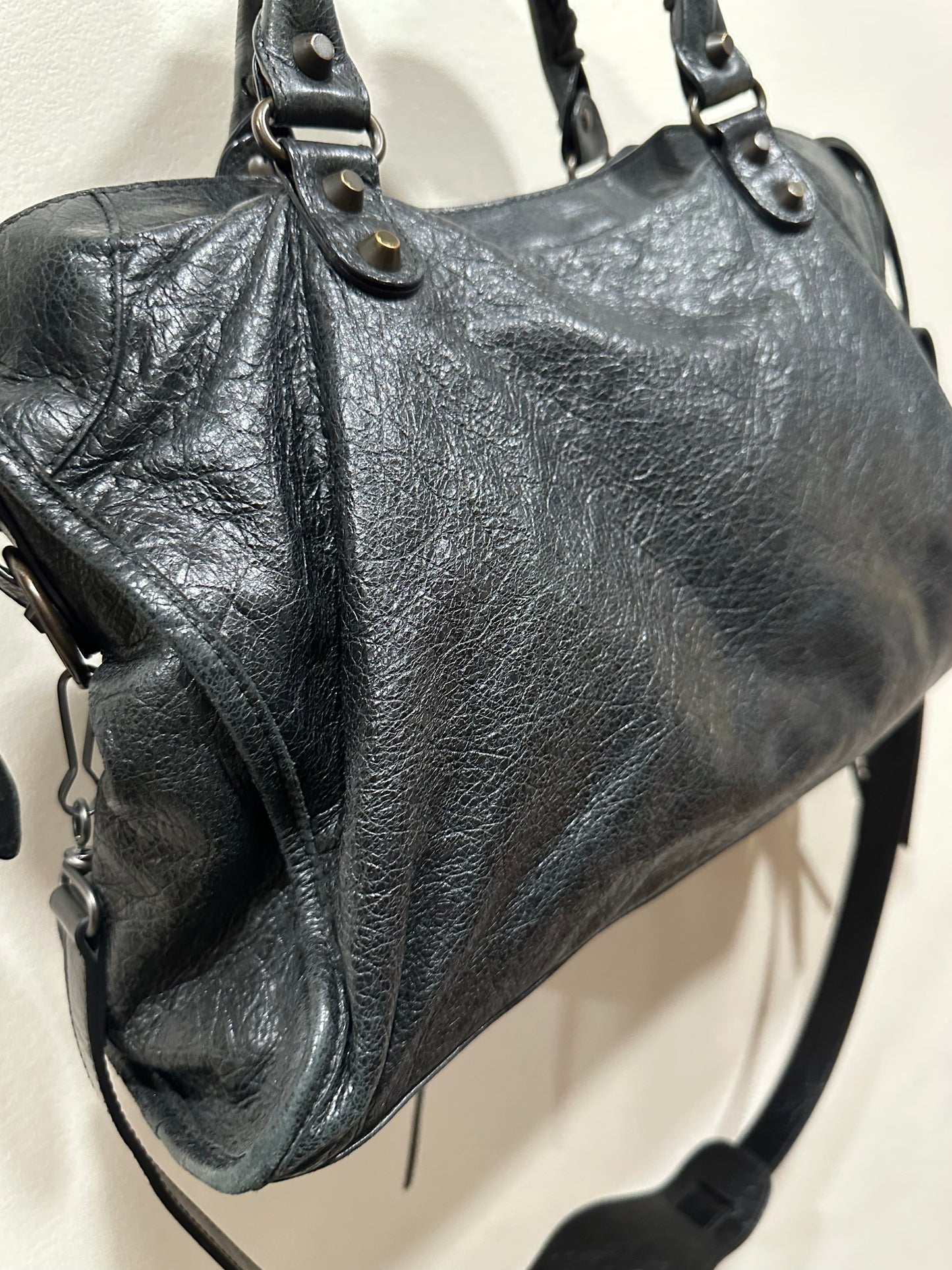 Balenciaga black city bag