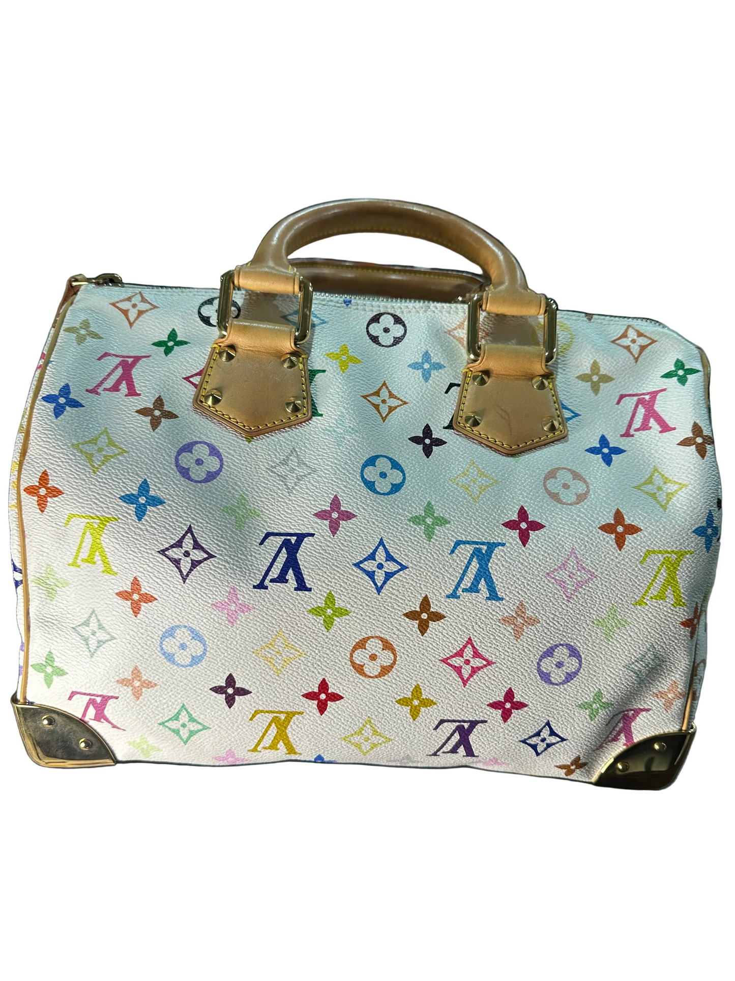 Louis Vuitton Murakami speedy30 multi color