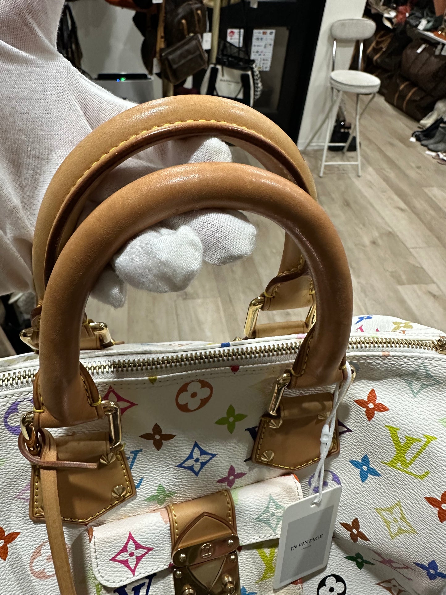 Louis Vuitton Murakami speedy30 multi color