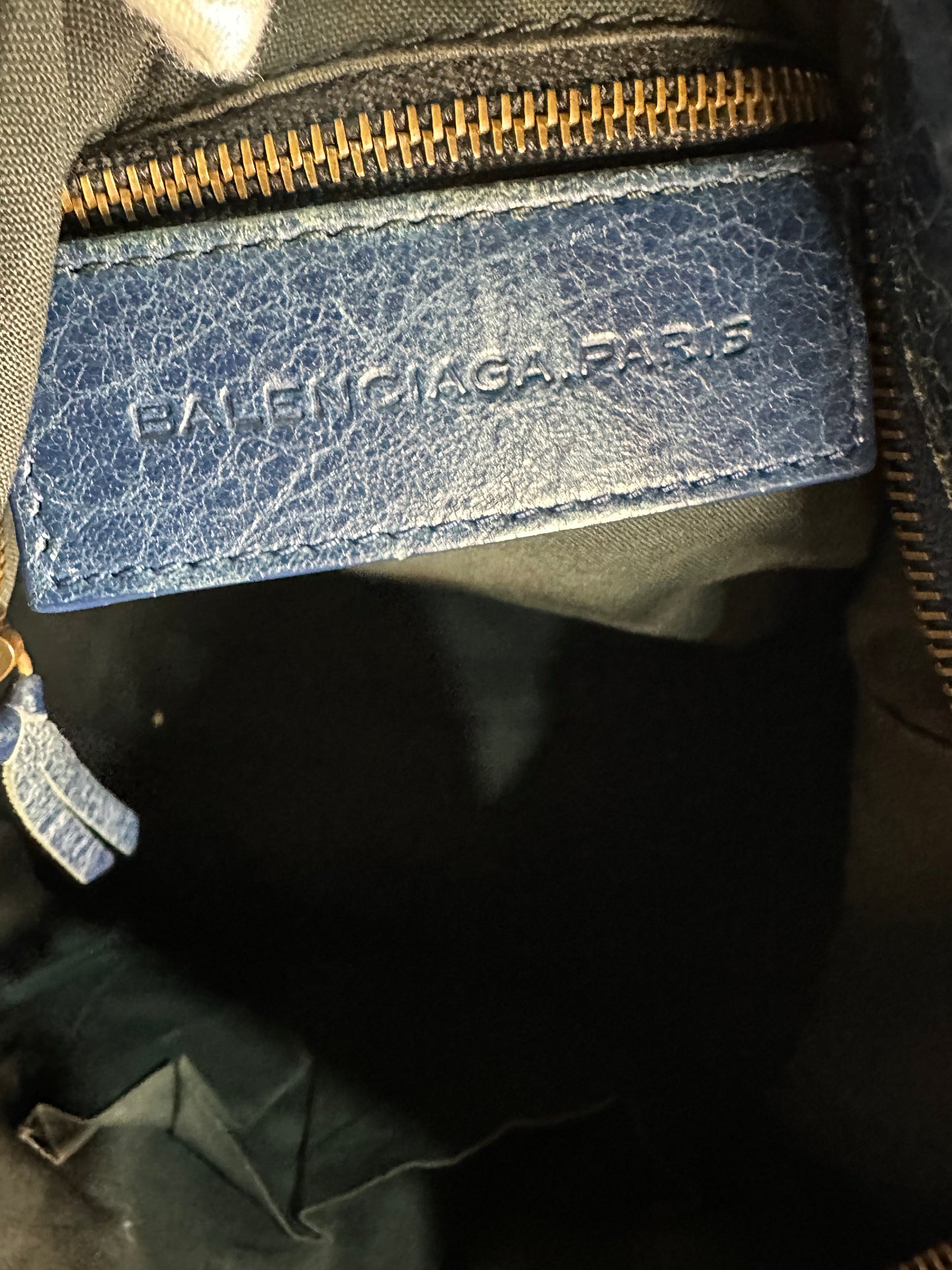 Balenciaga city bag long strap