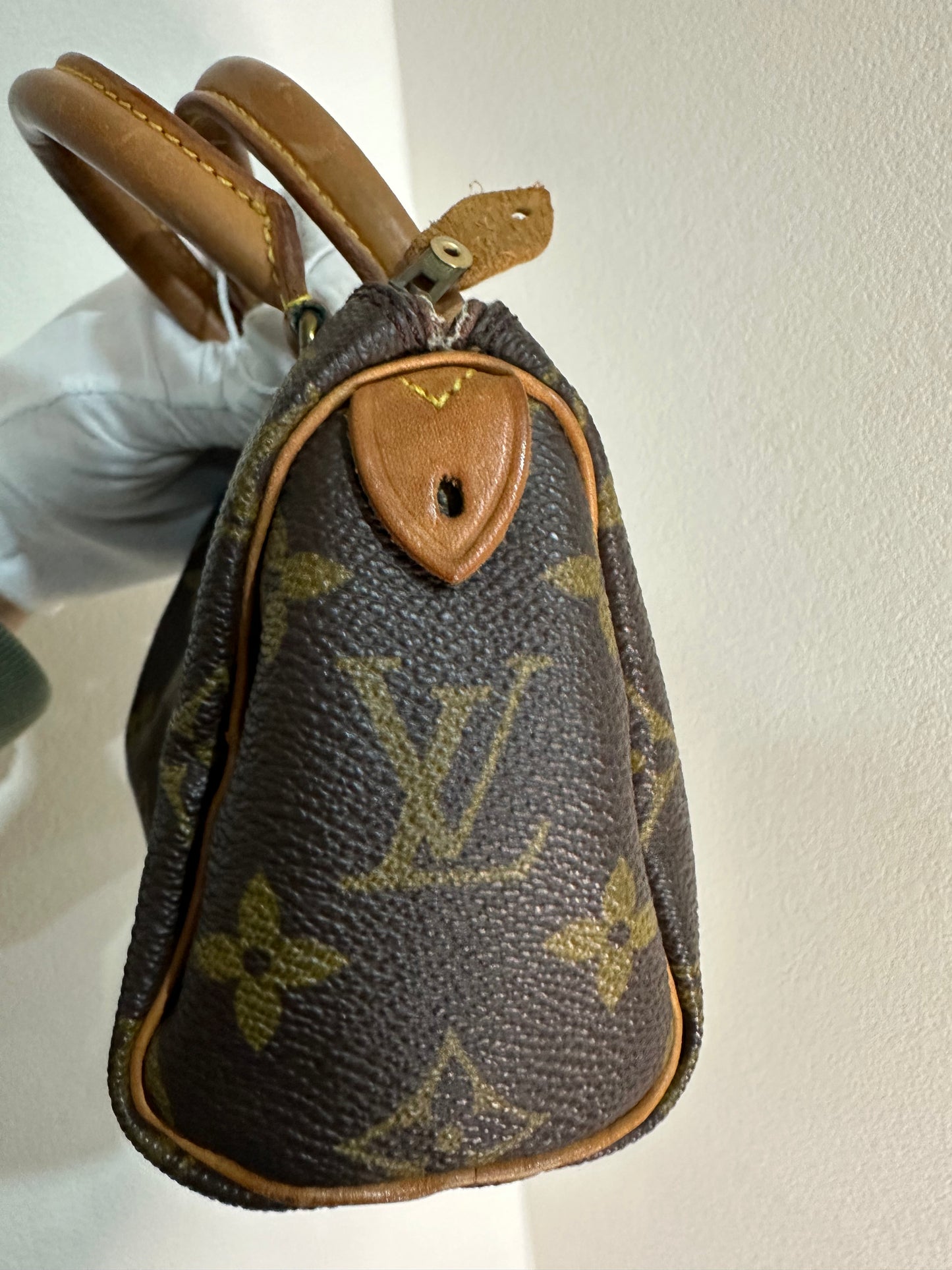 Louis Vuitton Mini speedy early 1980s (B-436)
