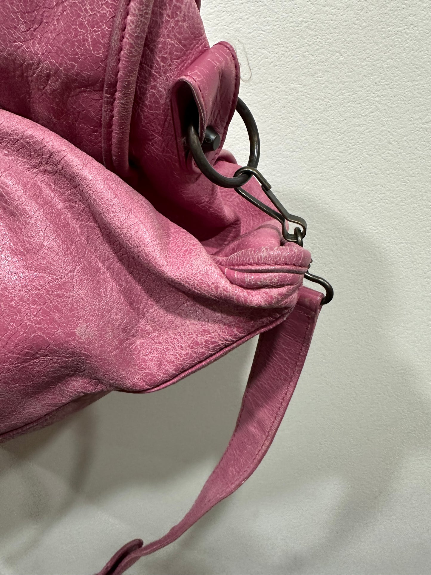 Balenciaga city bag pink Large