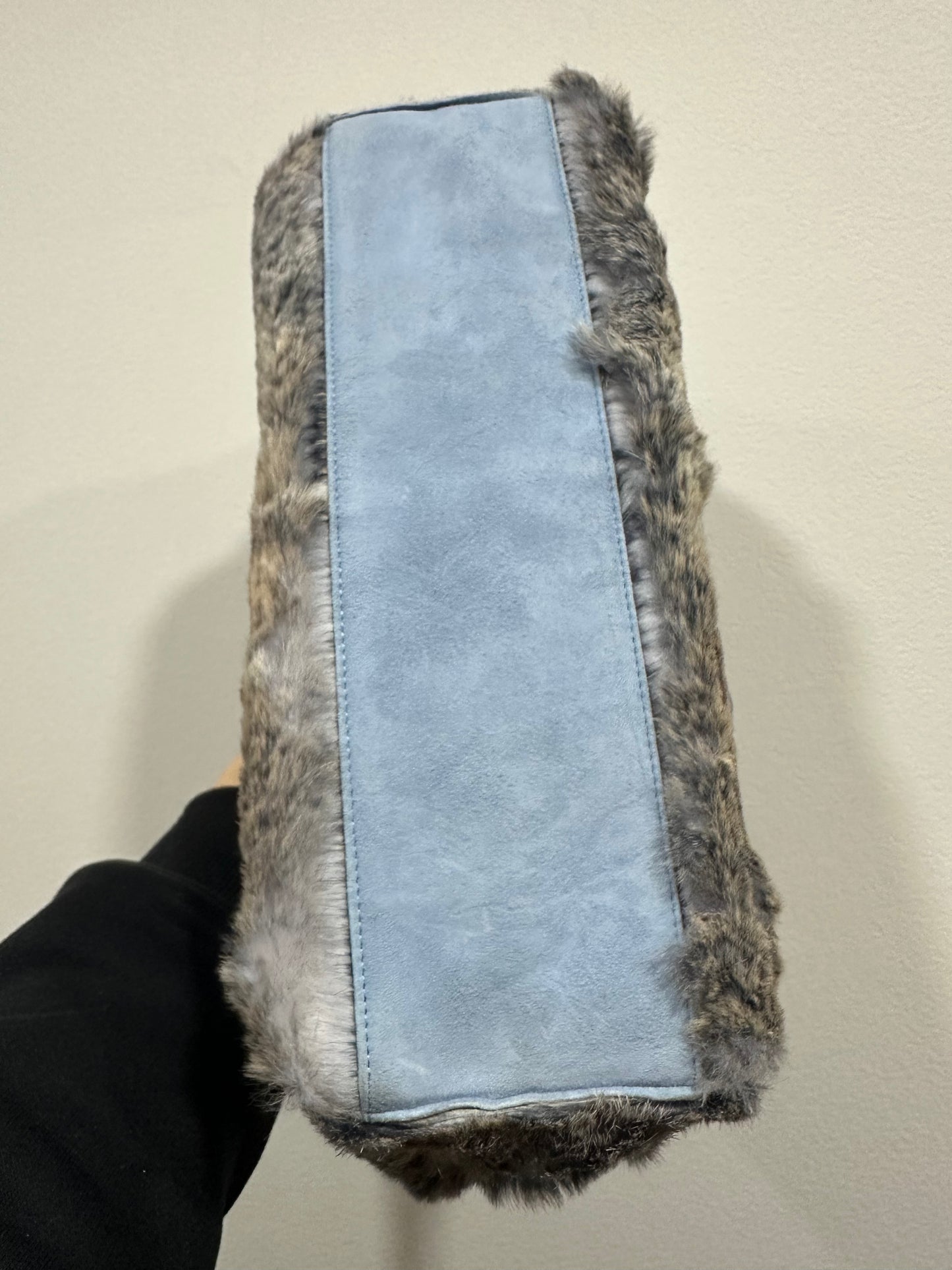 CHANEL Rabbit Fur tote bag