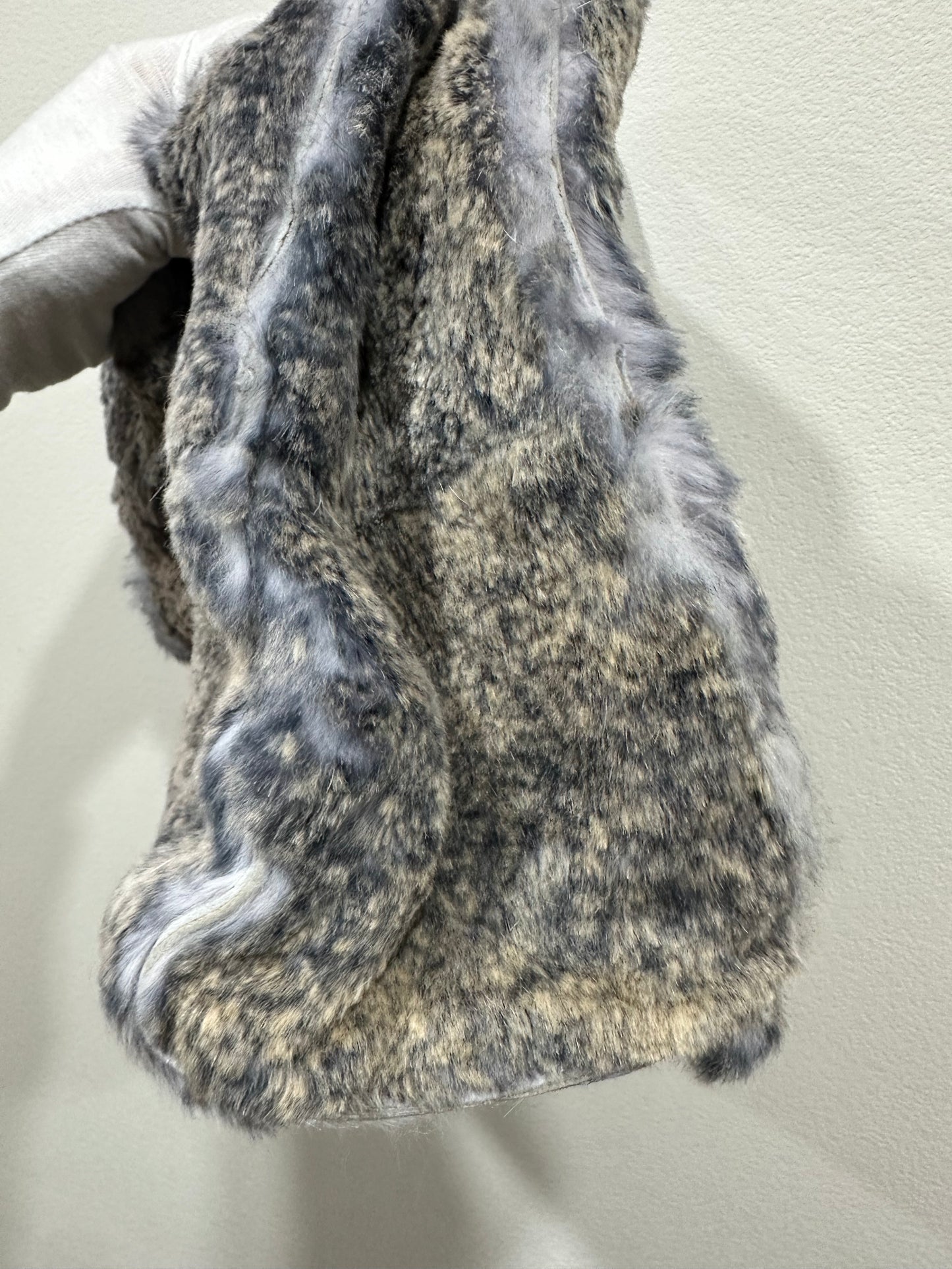 CHANEL Rabbit Fur tote bag