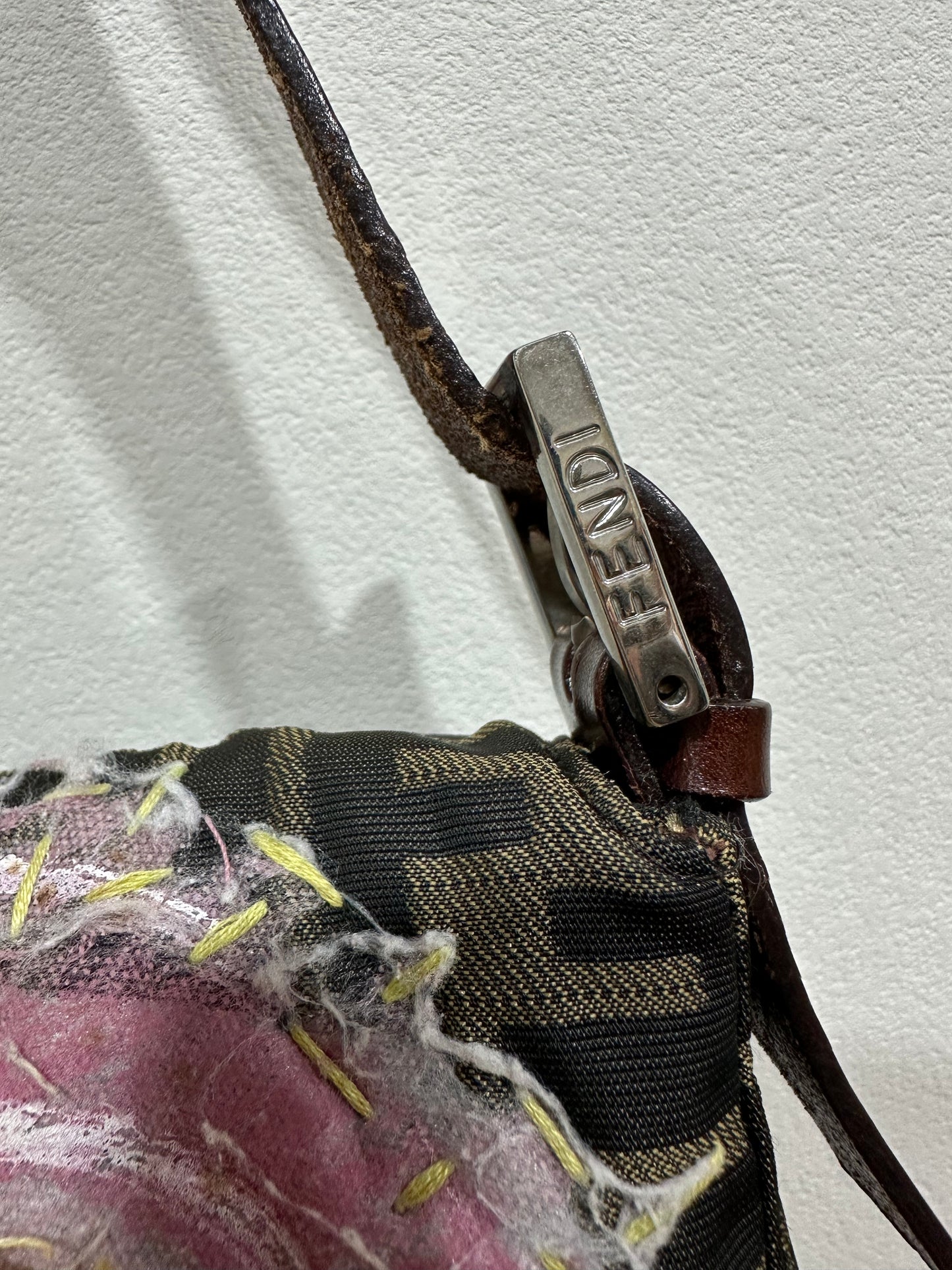 Fendi Mamma Baguette Floral Embroidery Edition