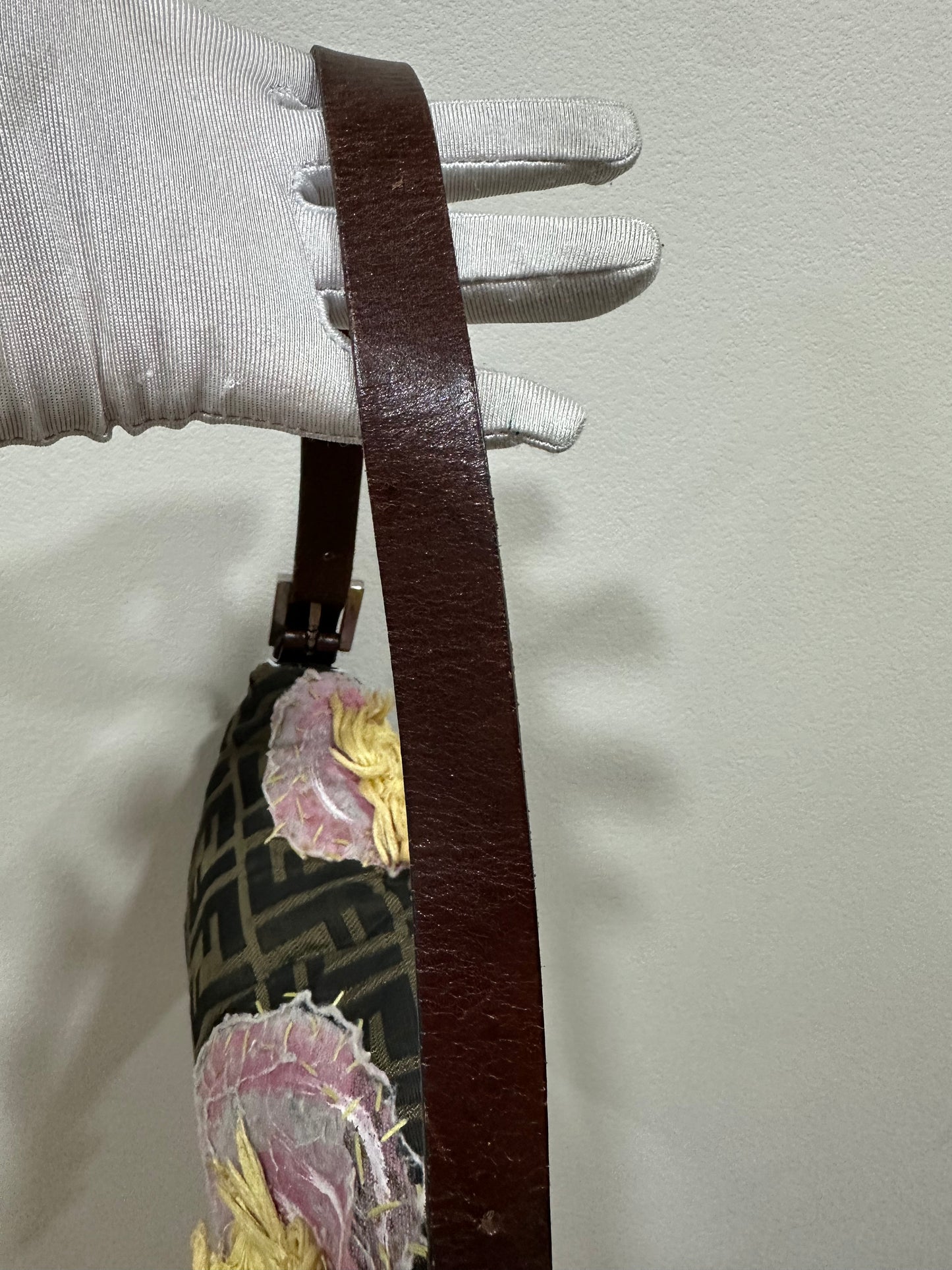 Fendi Mamma Baguette Floral Embroidery Edition