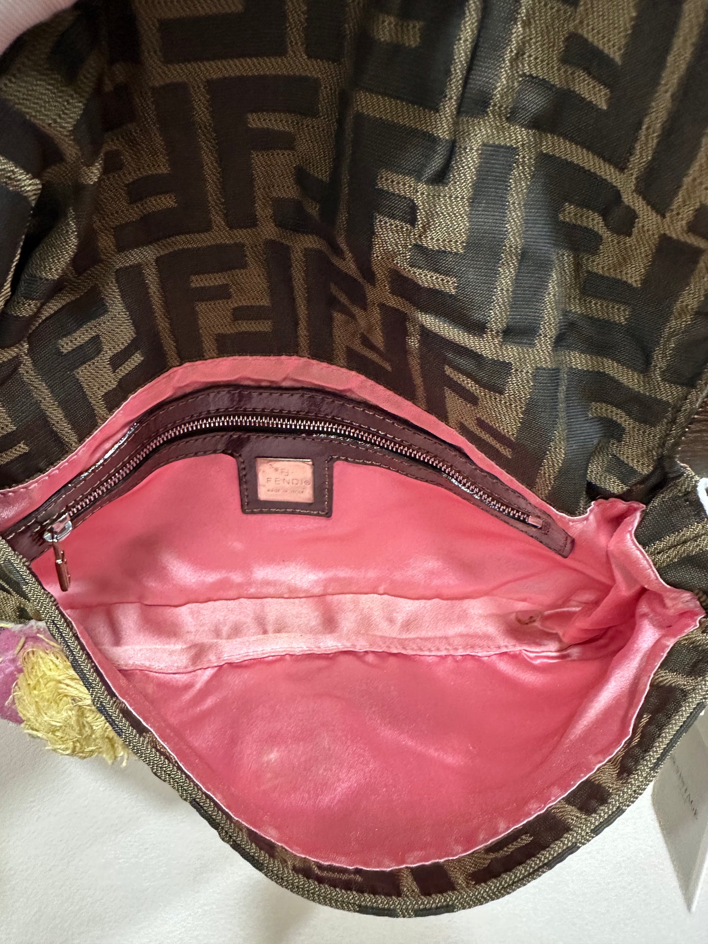 Fendi Mamma Baguette Floral Embroidery Edition