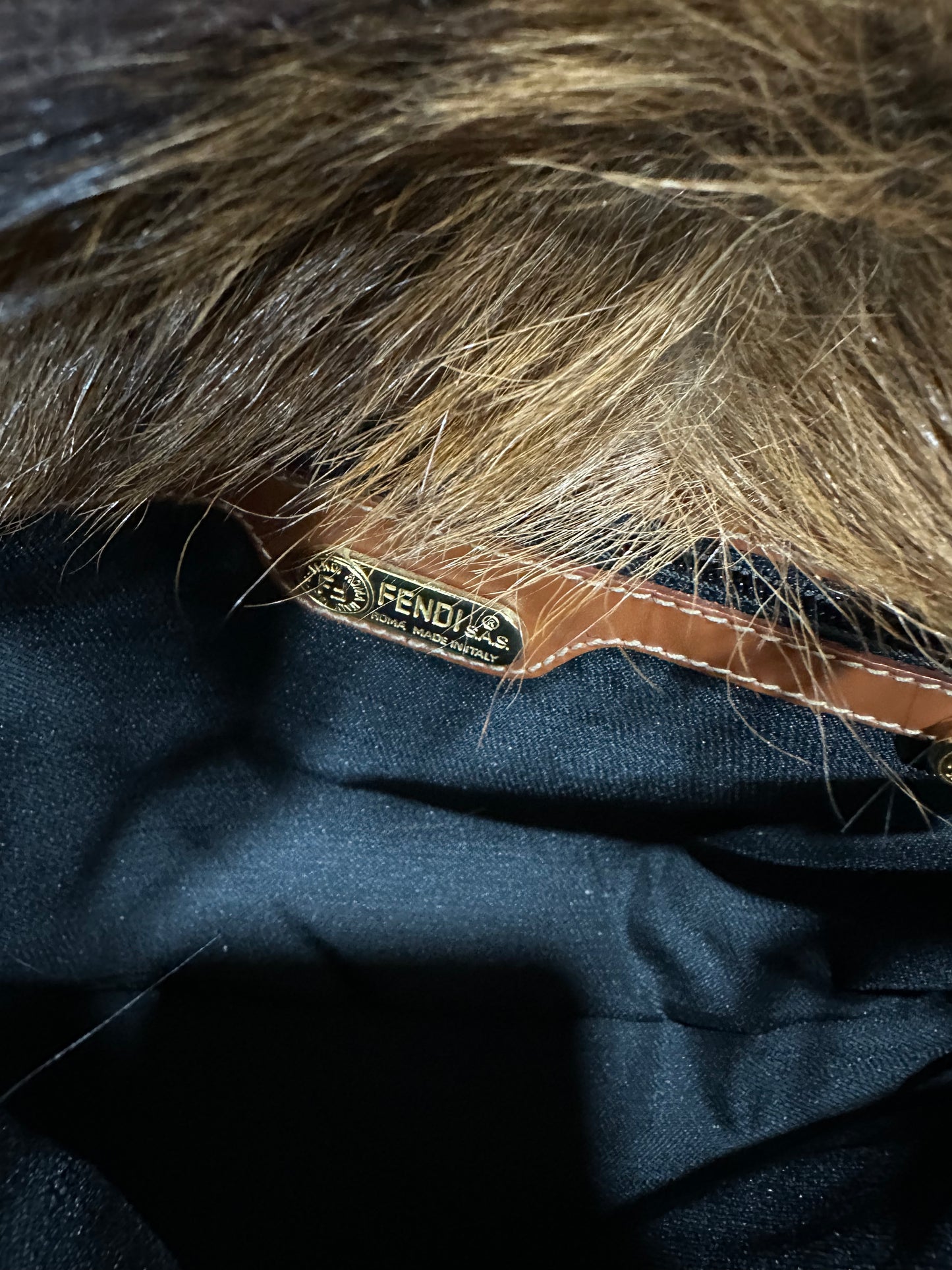 Fendi Vintage pony hair