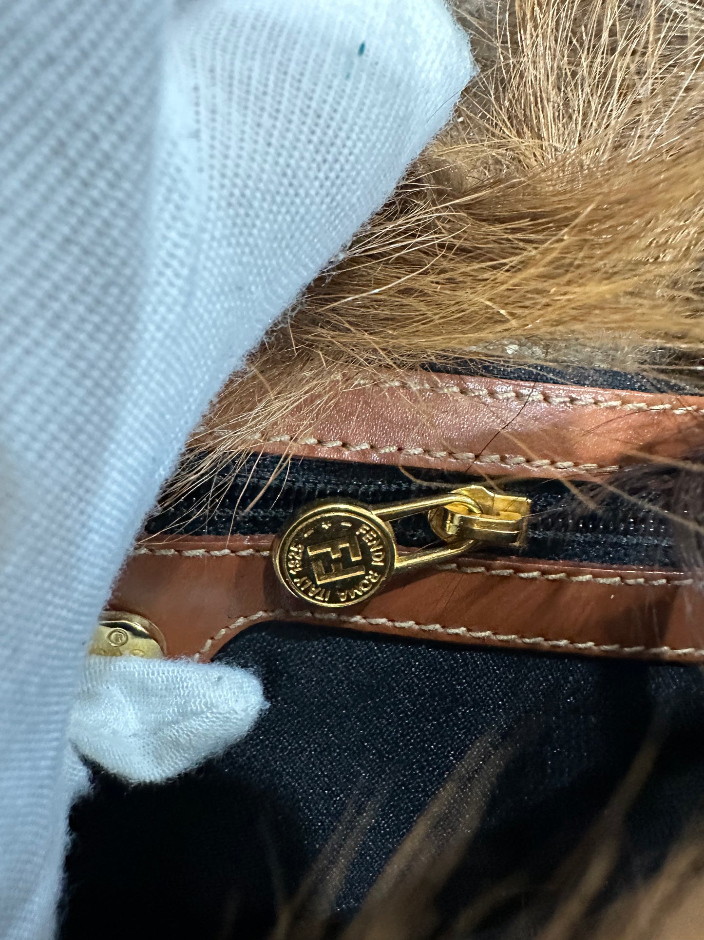 Fendi Vintage pony hair