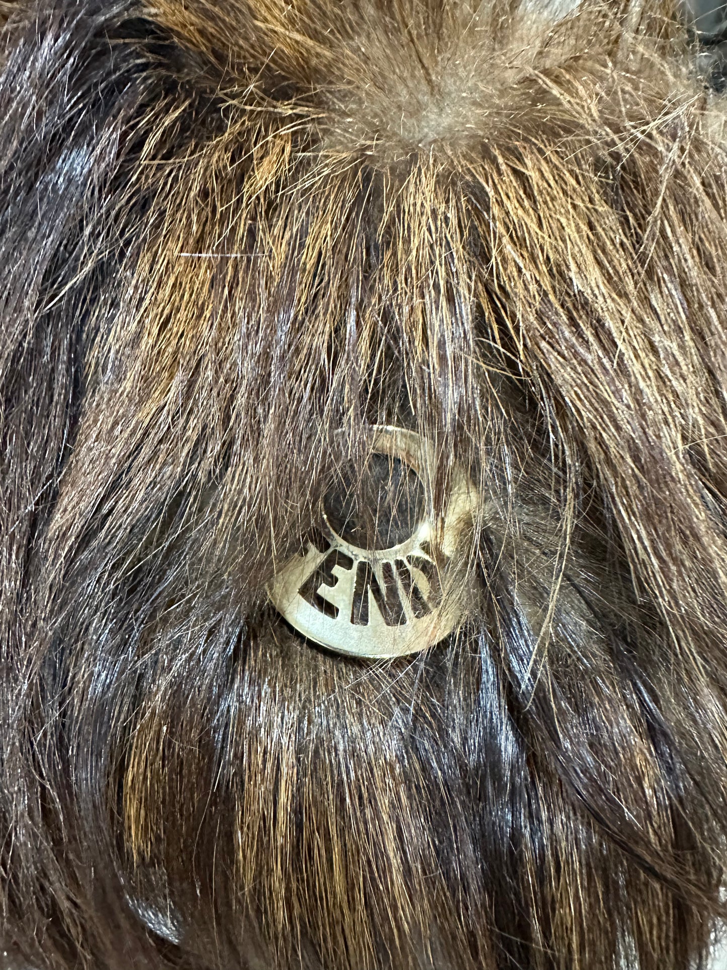 Fendi Vintage pony hair