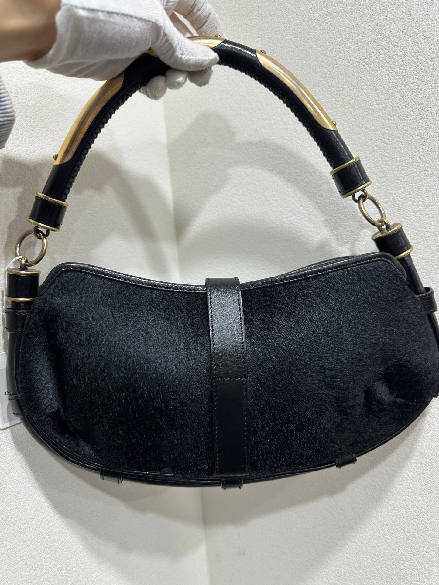 Burberry vintage pony hair rare bag