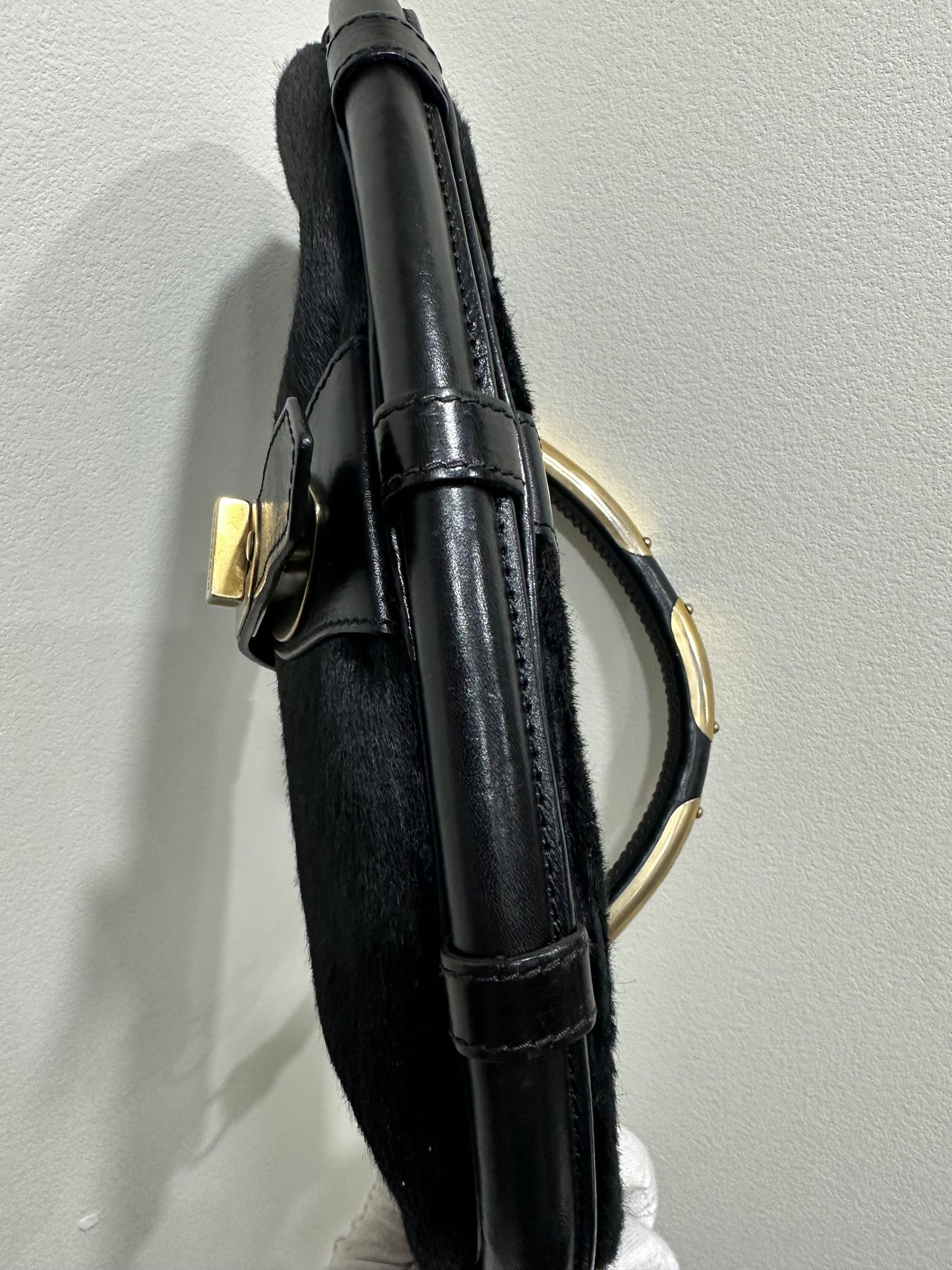 Burberry vintage pony hair rare bag