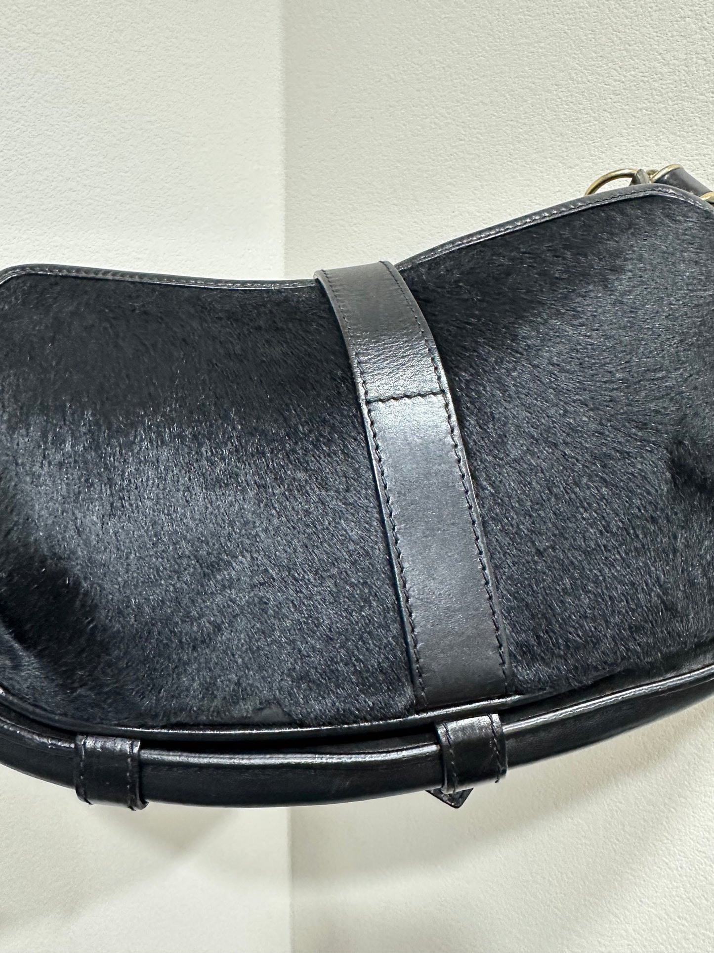 Burberry vintage pony hair rare bag