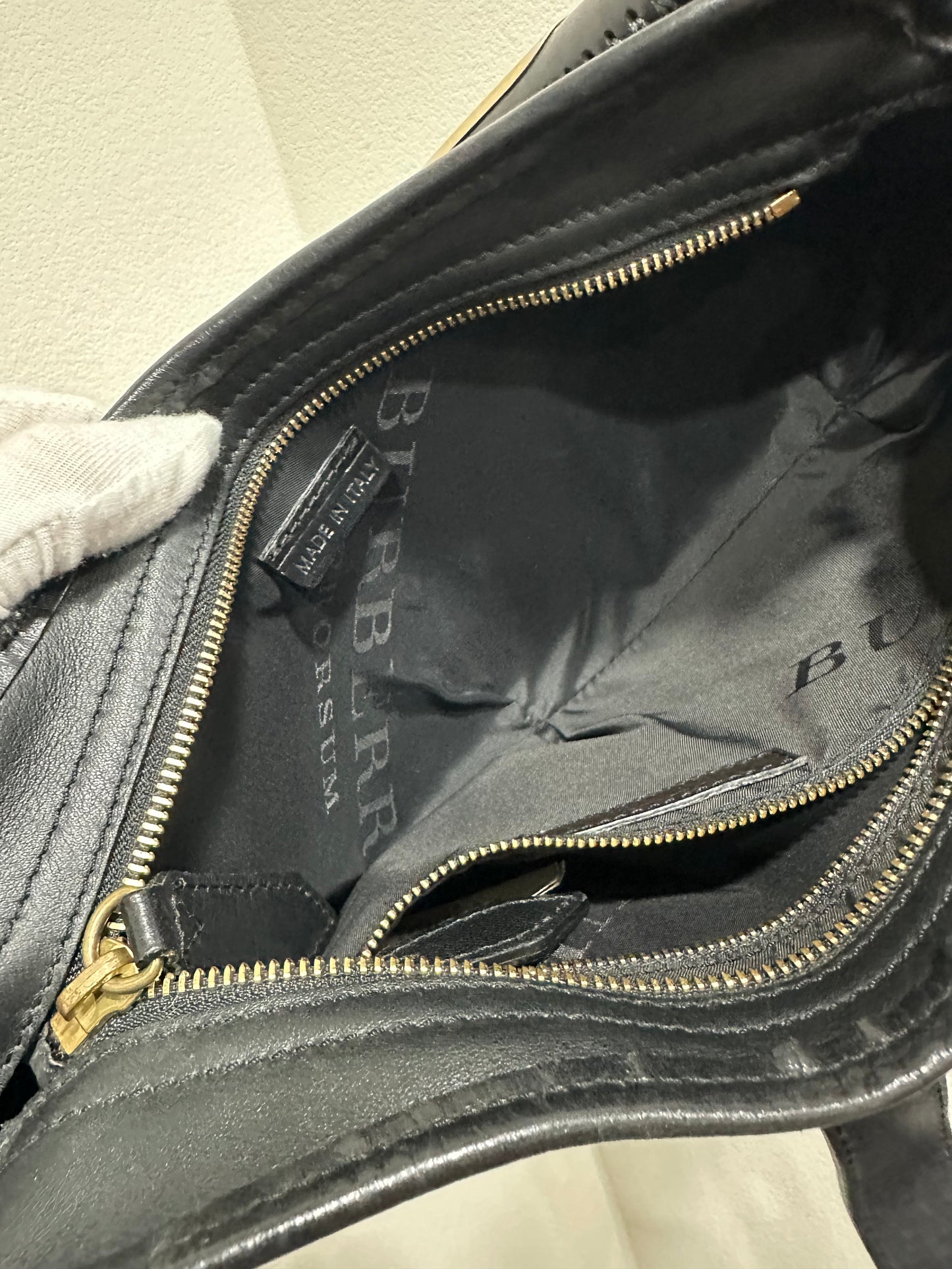 Burberry vintage pony hair rare bag