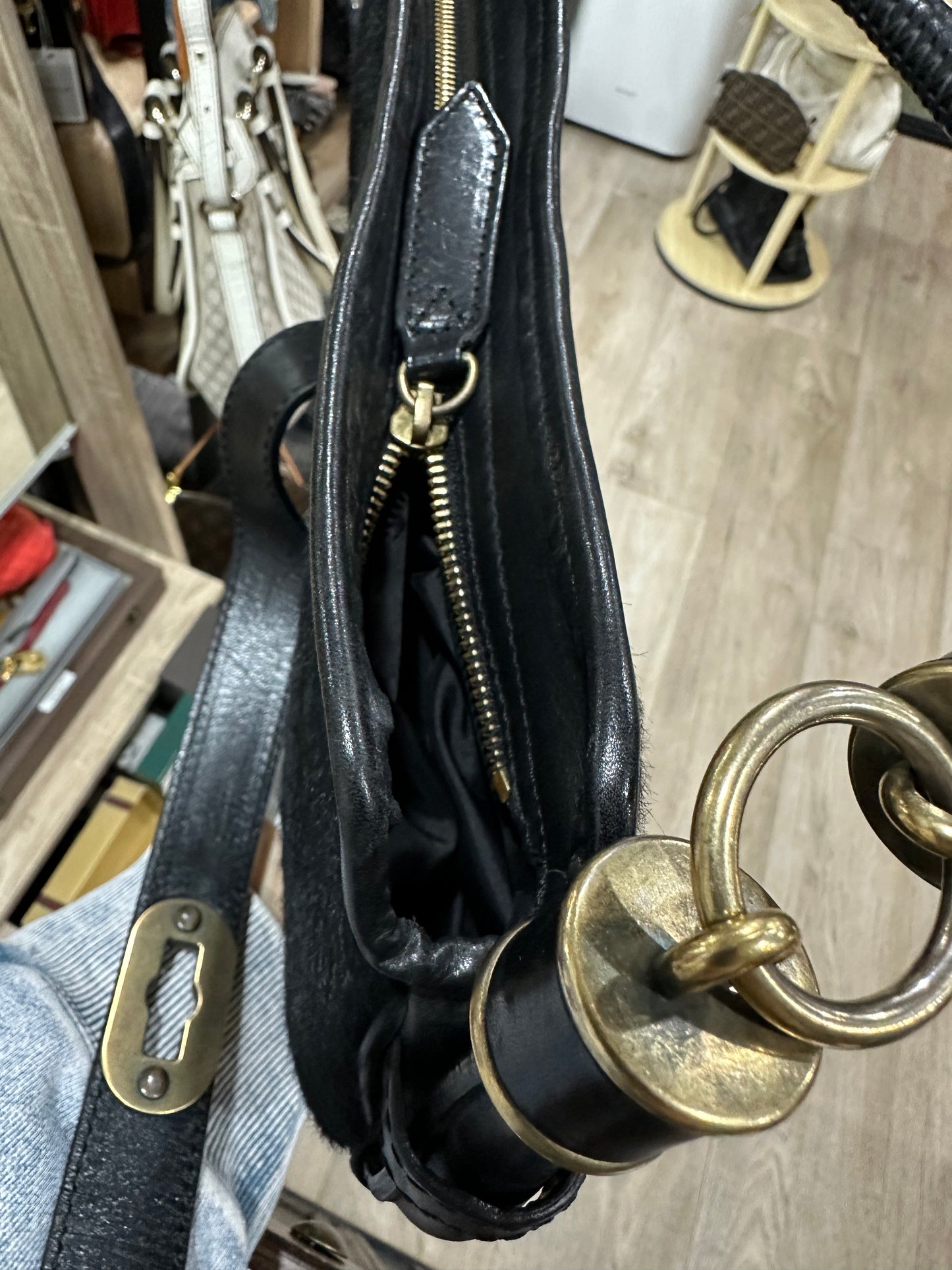 Burberry vintage pony hair rare bag