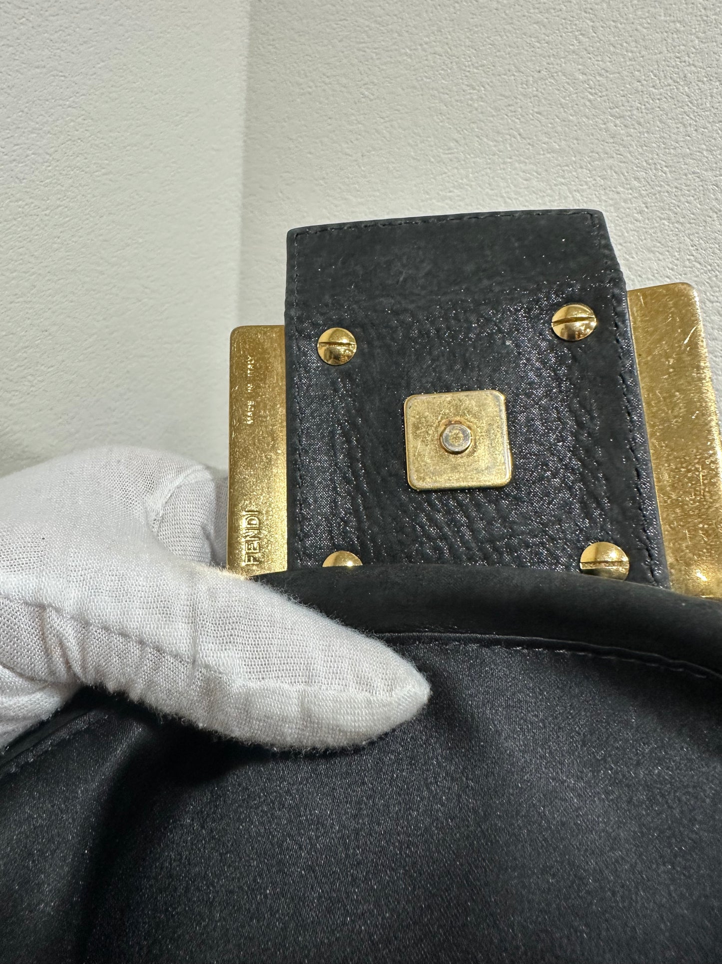 Fendi big Mamma Baguette leather