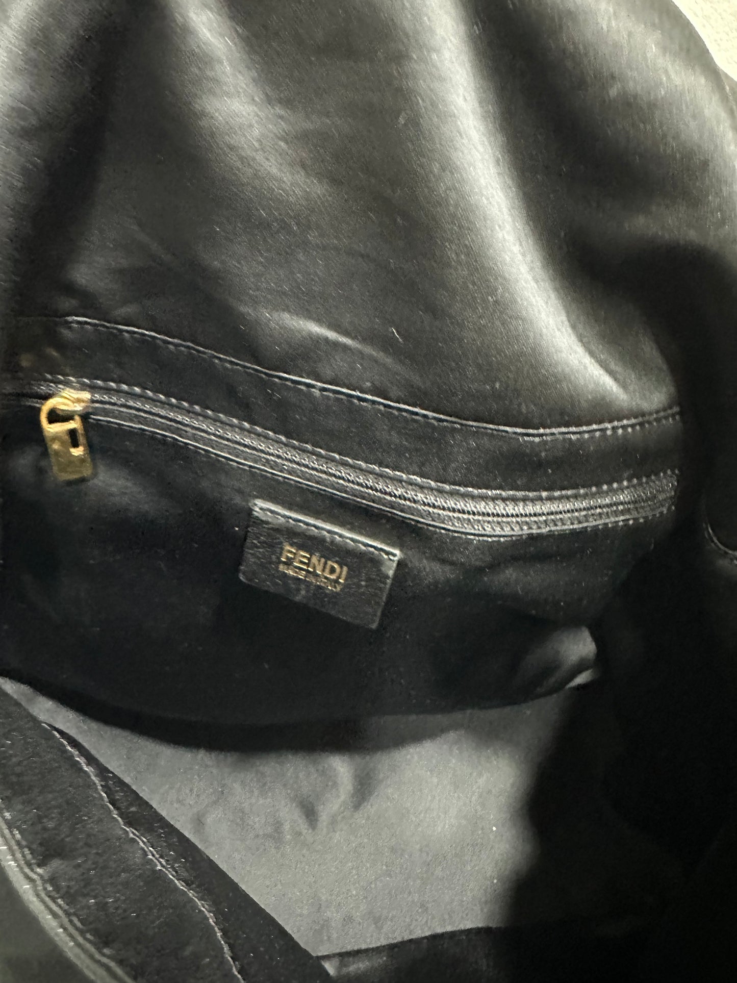 Fendi big Mamma Baguette leather