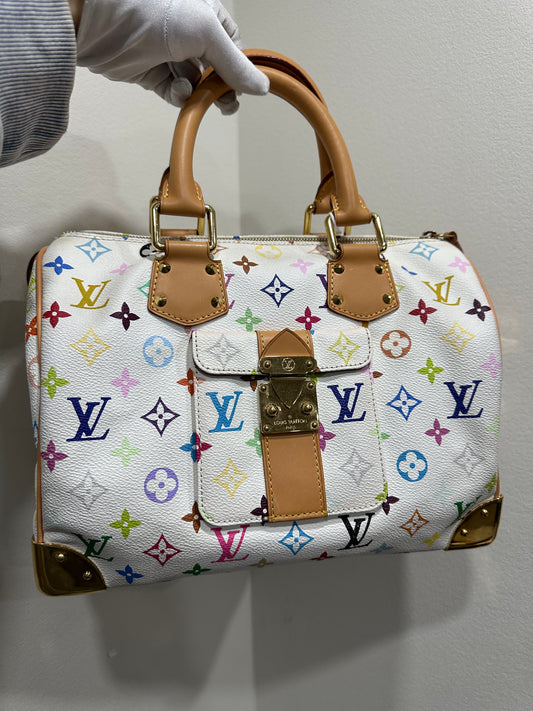 Louis Vuitton speedy 30 Murakami multicolor
