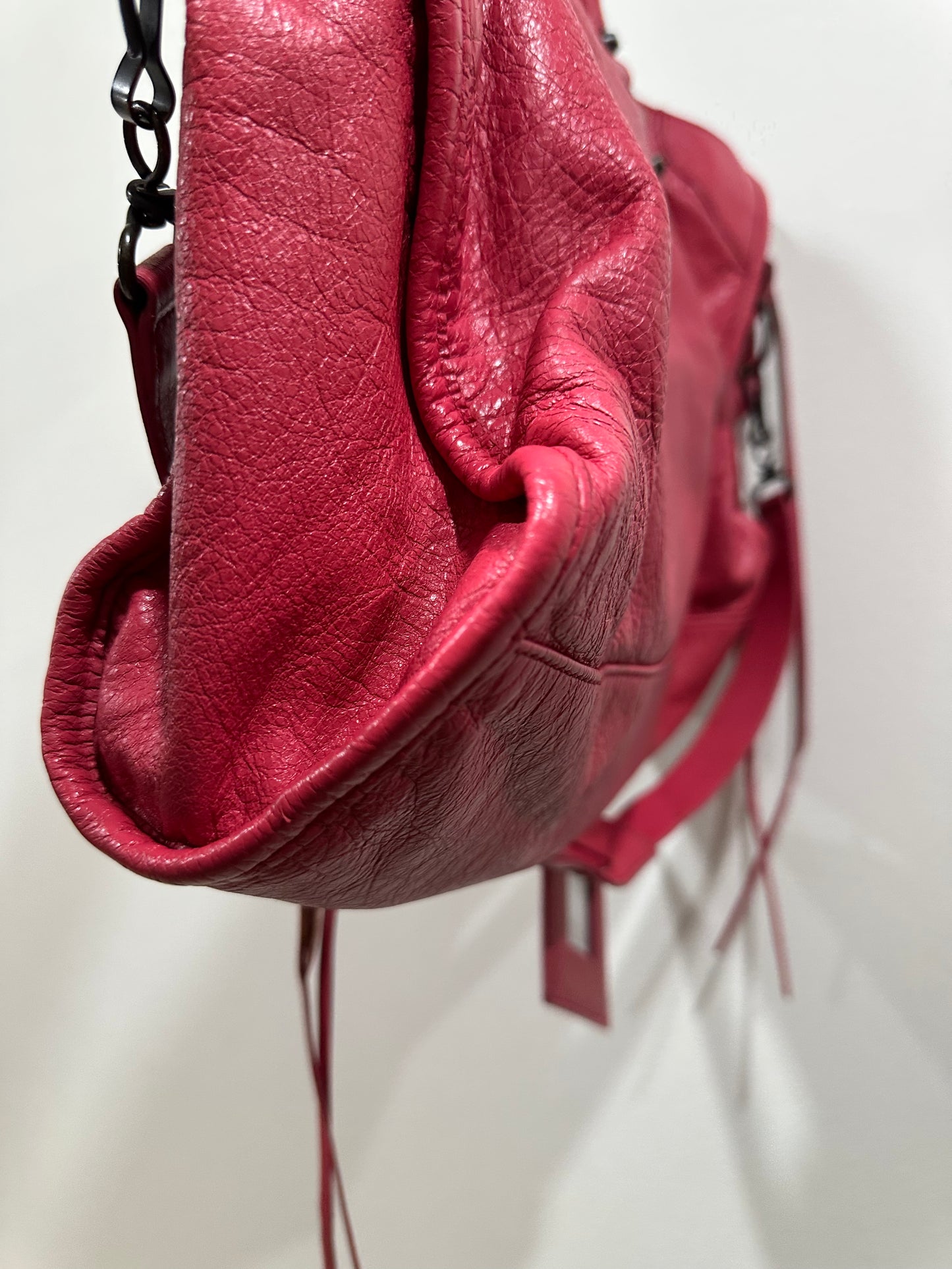 Balenciaga city bag red