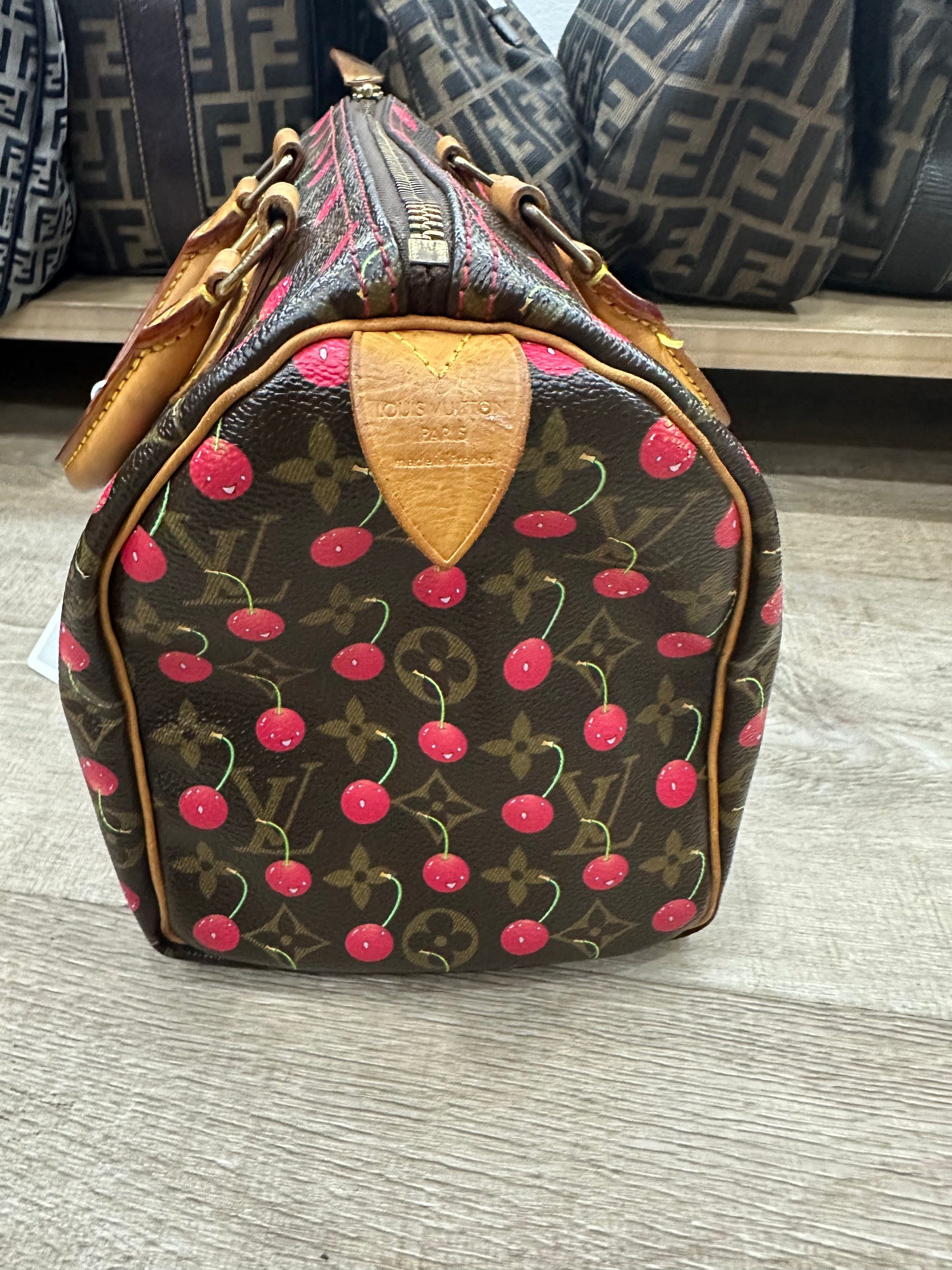 Louis Vuitton cherry speedy 25 murakami 2005’s