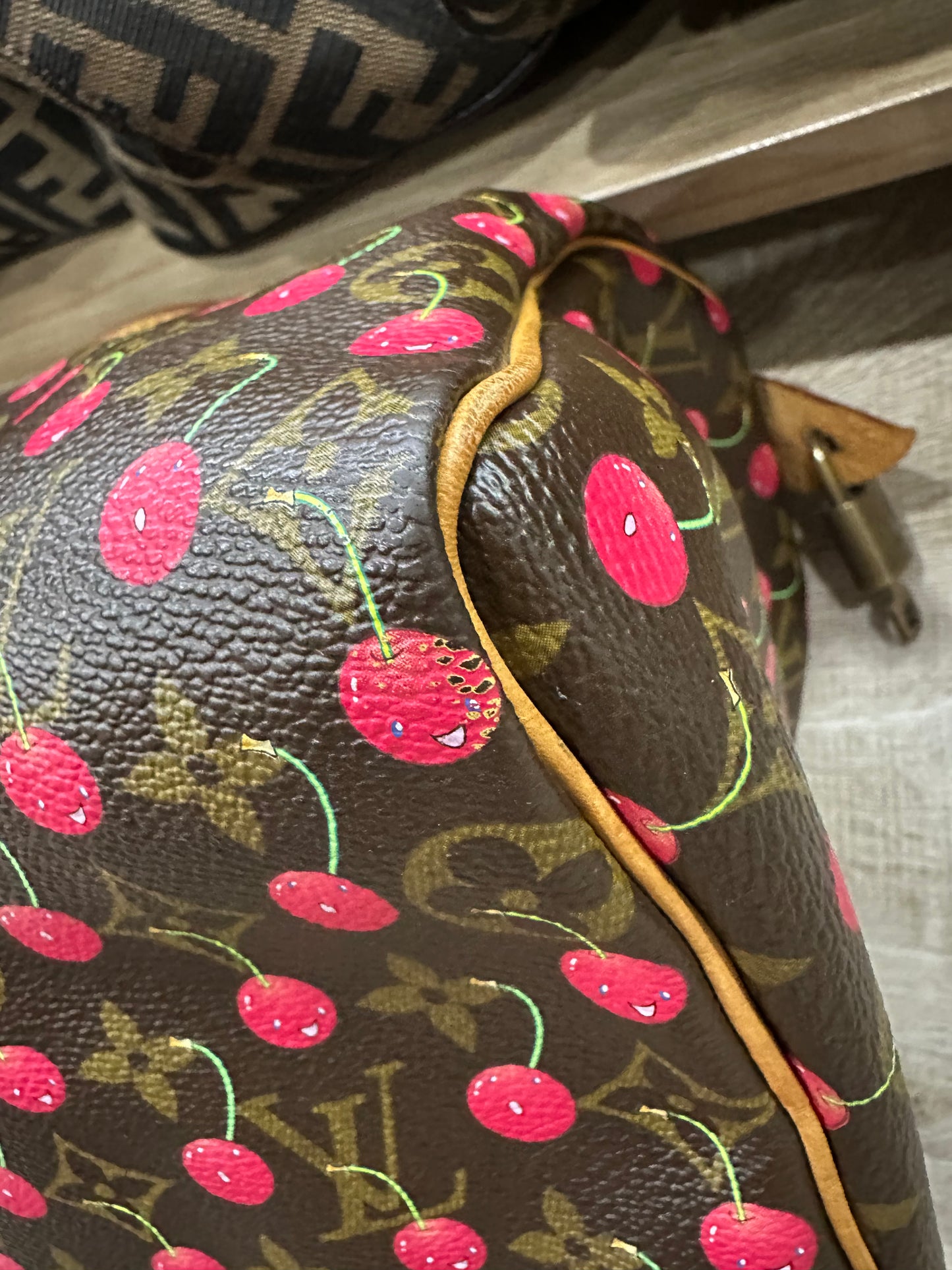 Louis Vuitton cherry speedy 25 murakami 2005’s