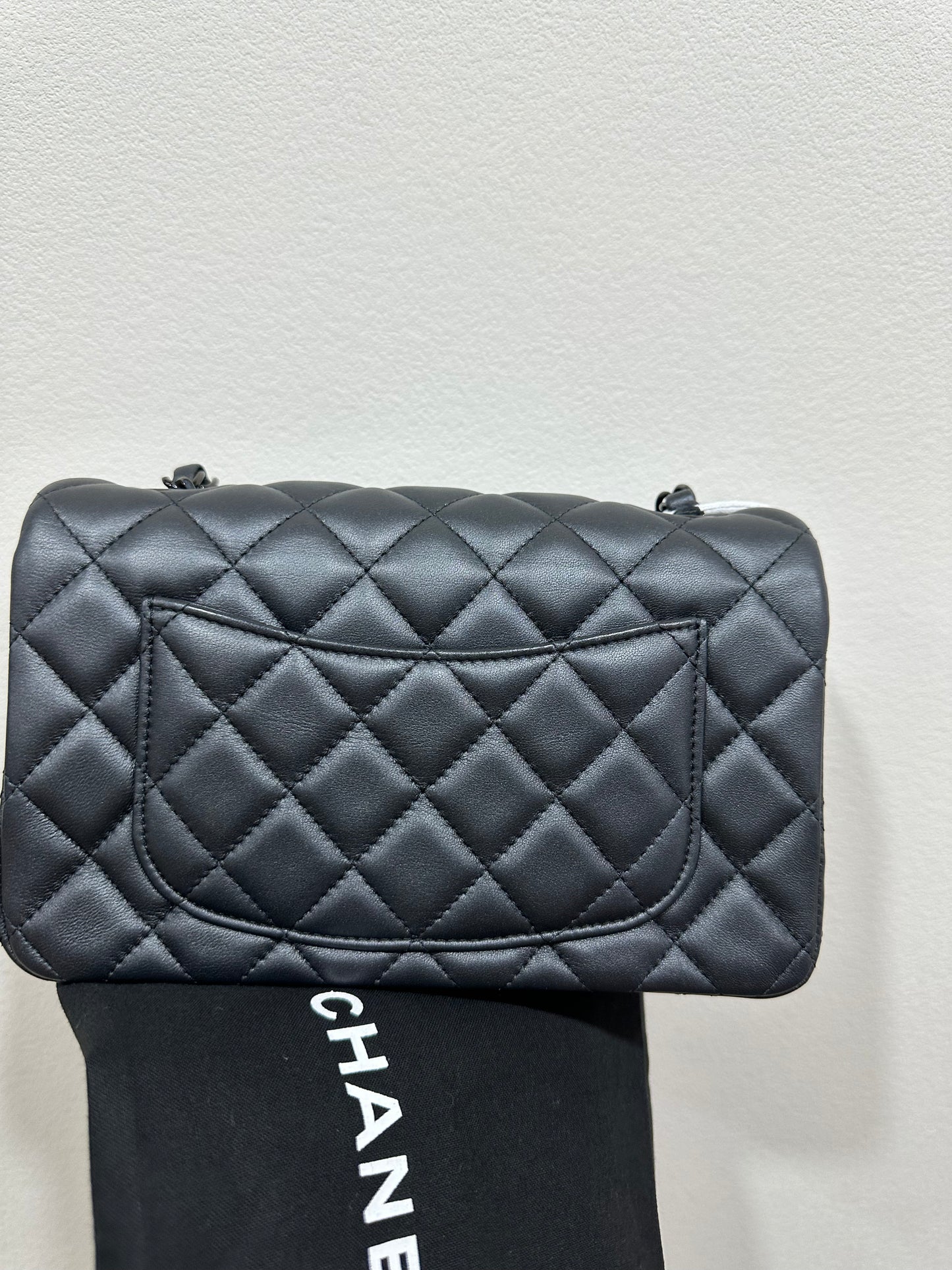 Chanel Mini Classic Flap bag in So Black