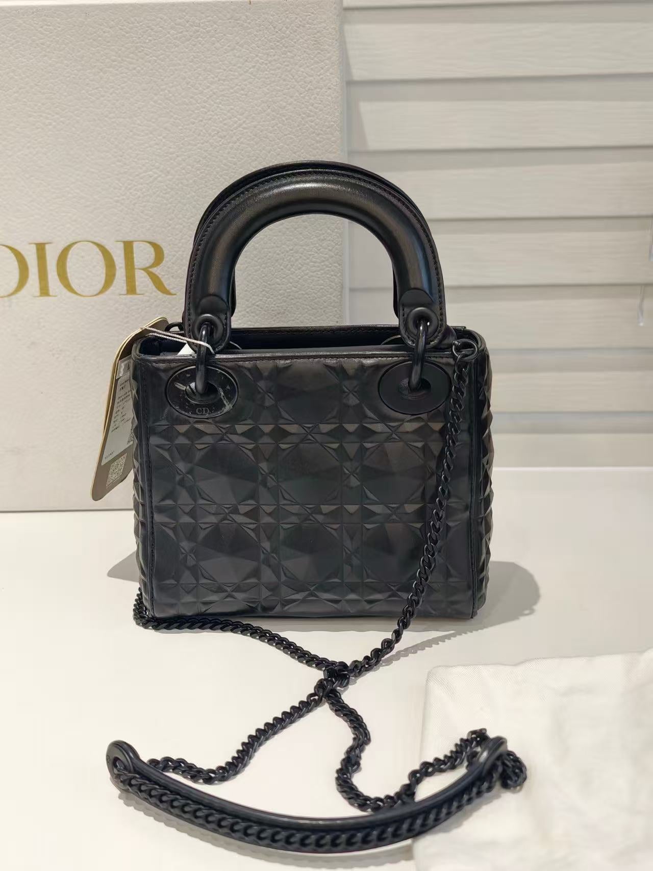 Christian Dior Lady Dior mini Black