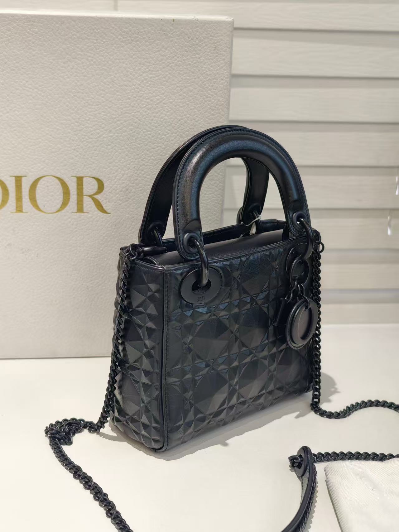 Christian Dior Lady Dior mini Black