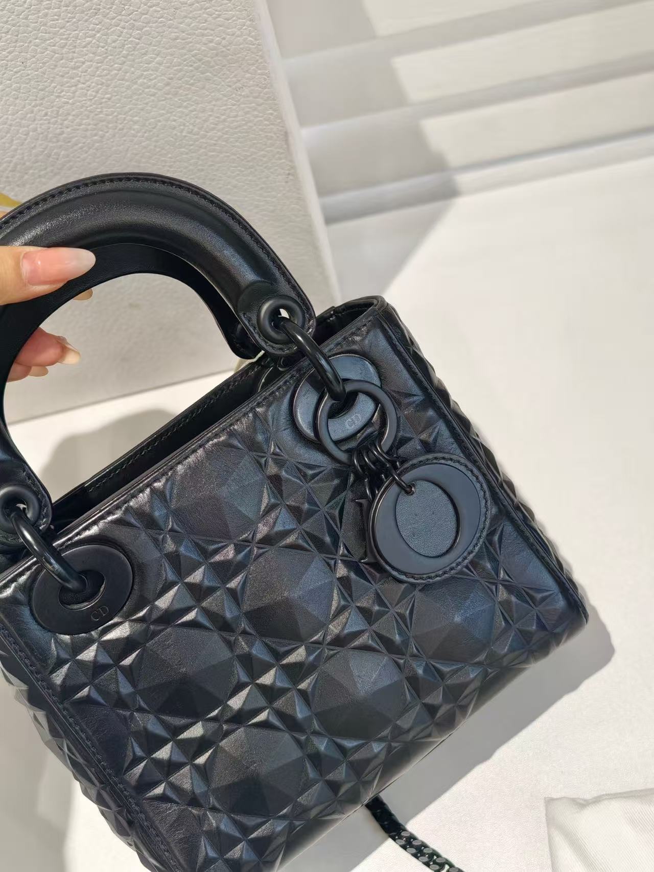 Christian Dior Lady Dior mini Black