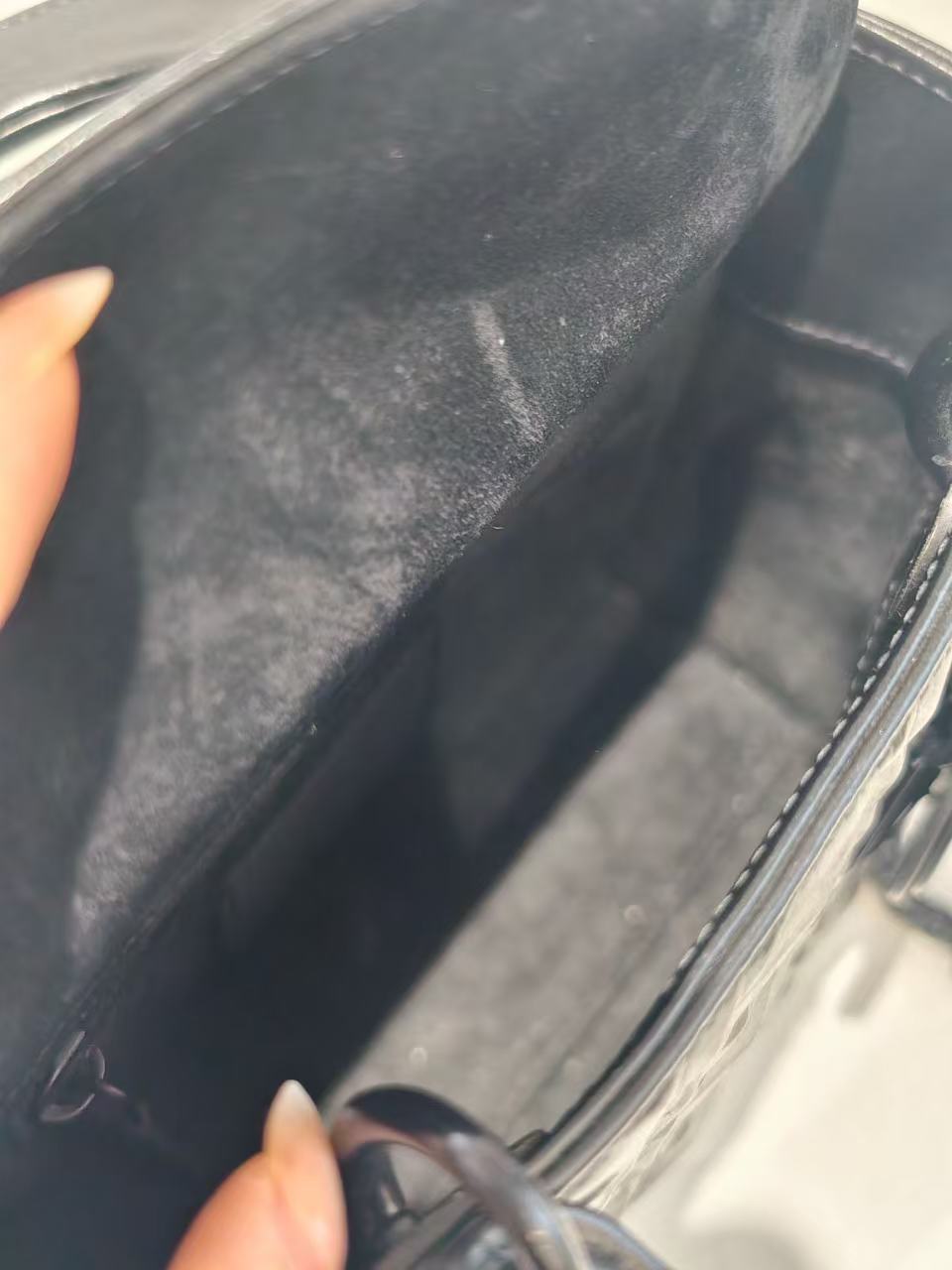 Christian Dior Lady Dior mini Black