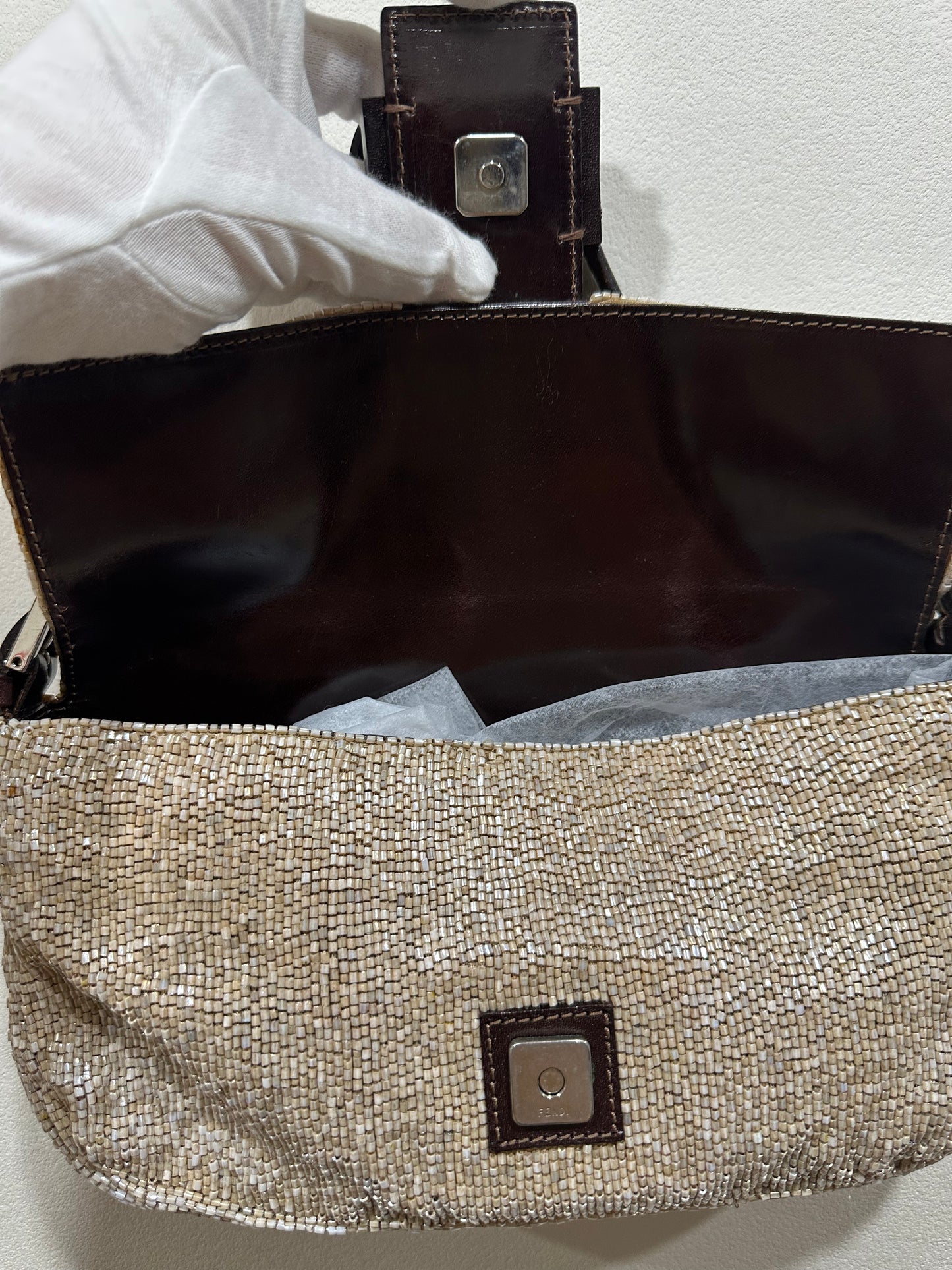 Fendi Beaded Baguette bag