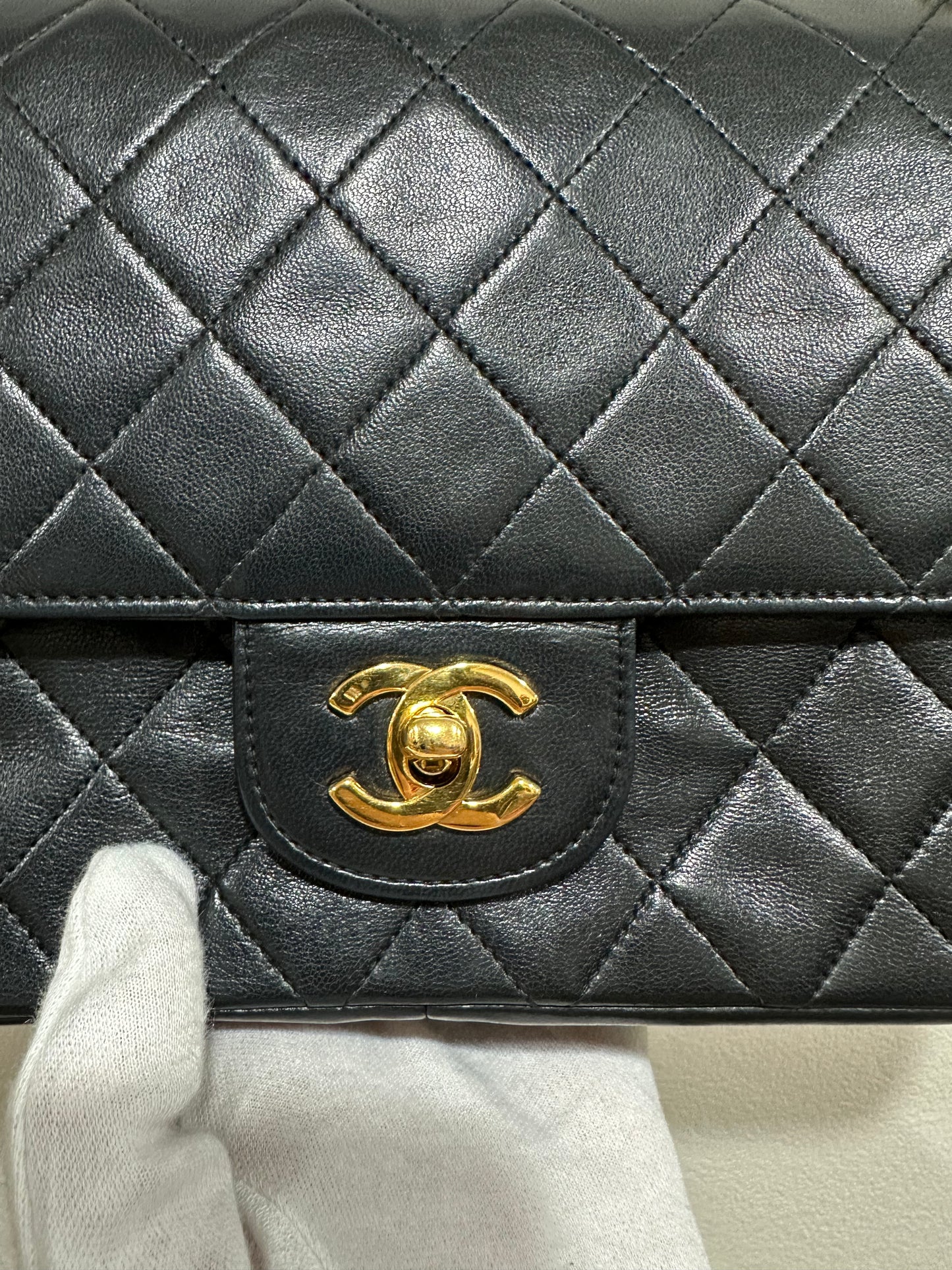 Chanel timeless double flap 25