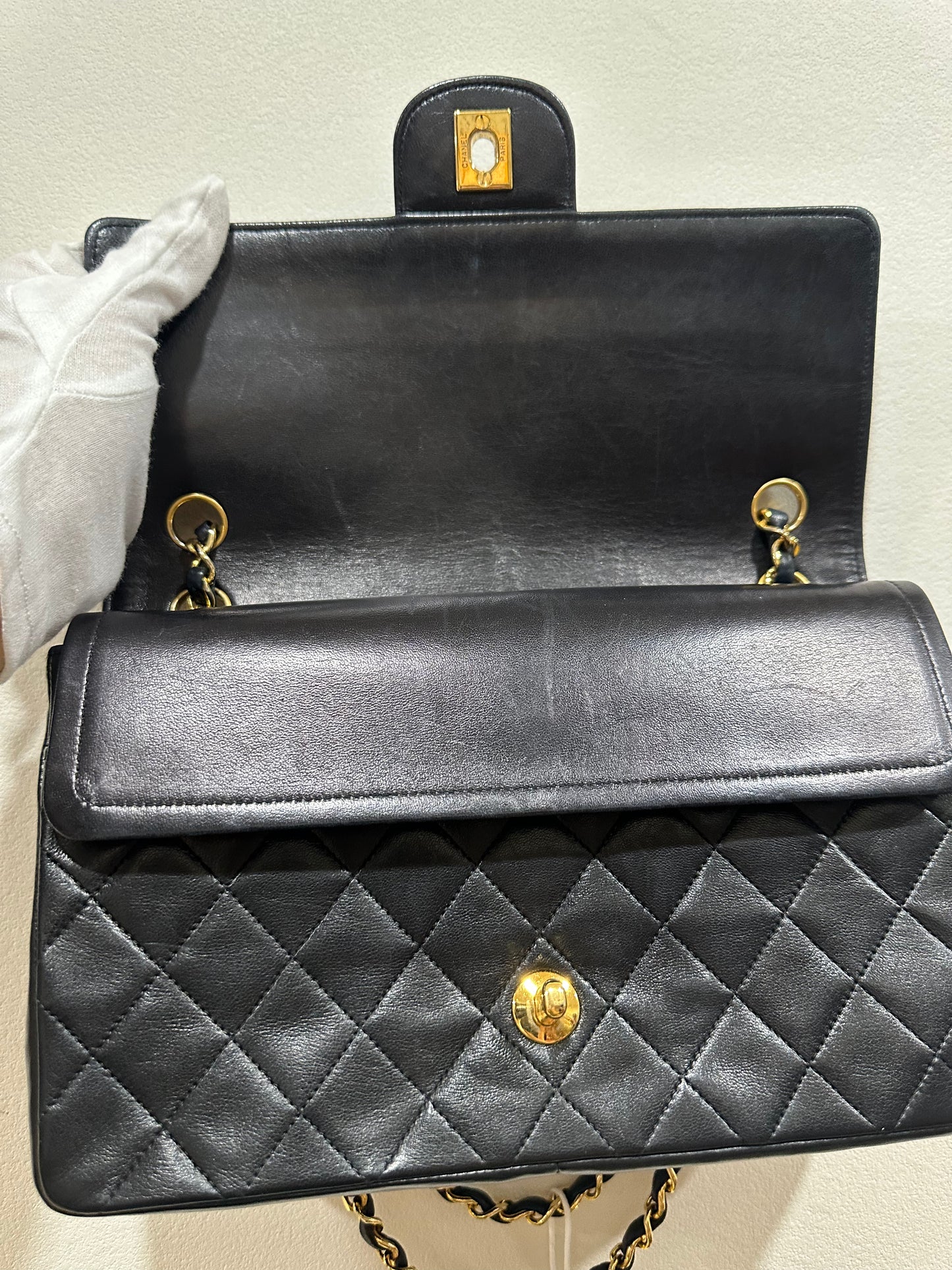 Chanel timeless double flap 25