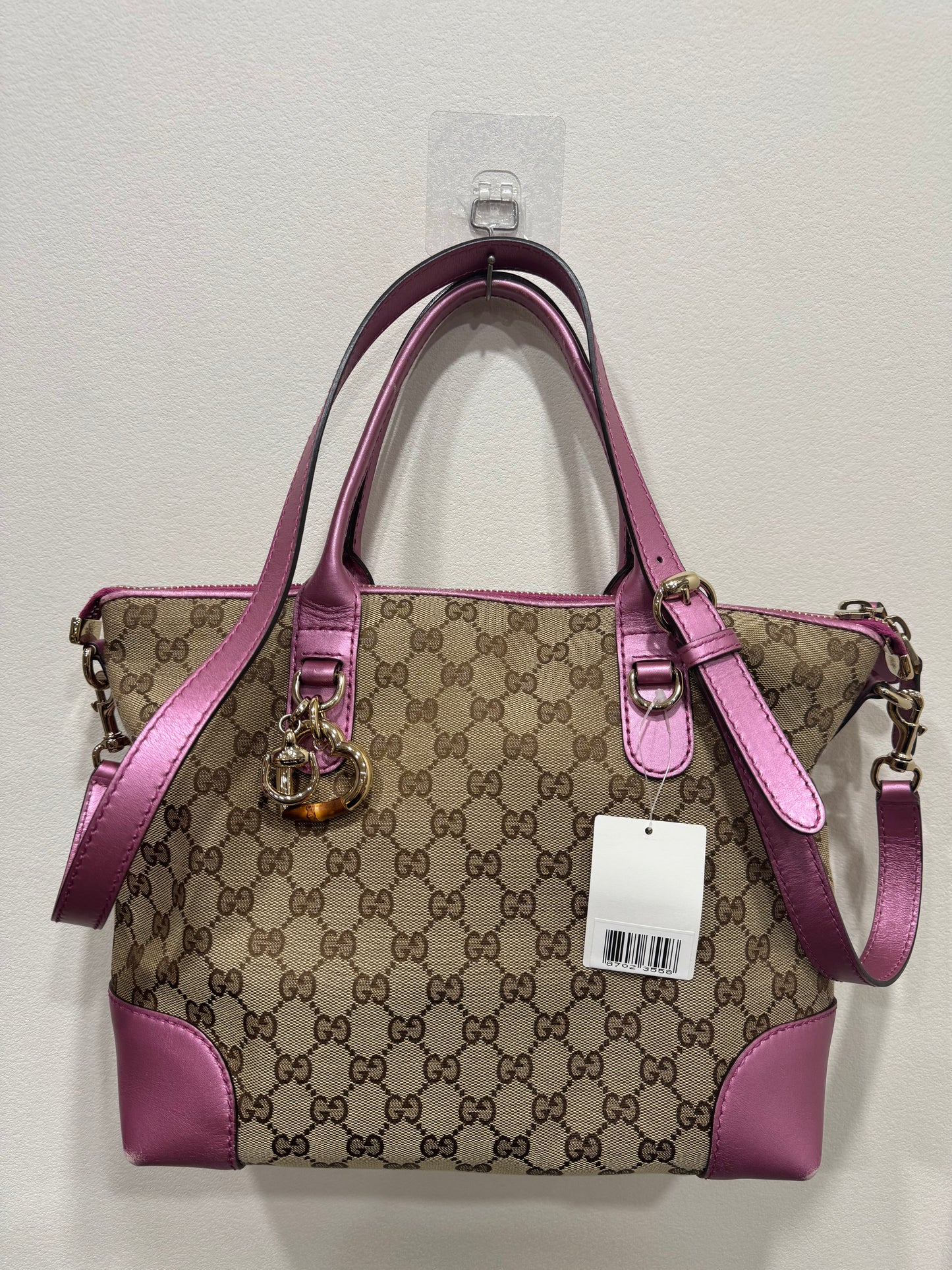 Gucci tote bag strap