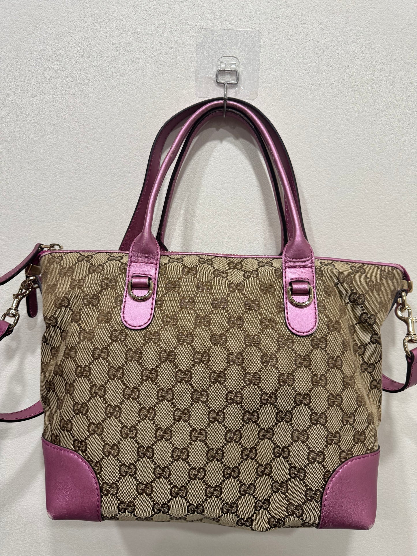 Gucci tote bag strap