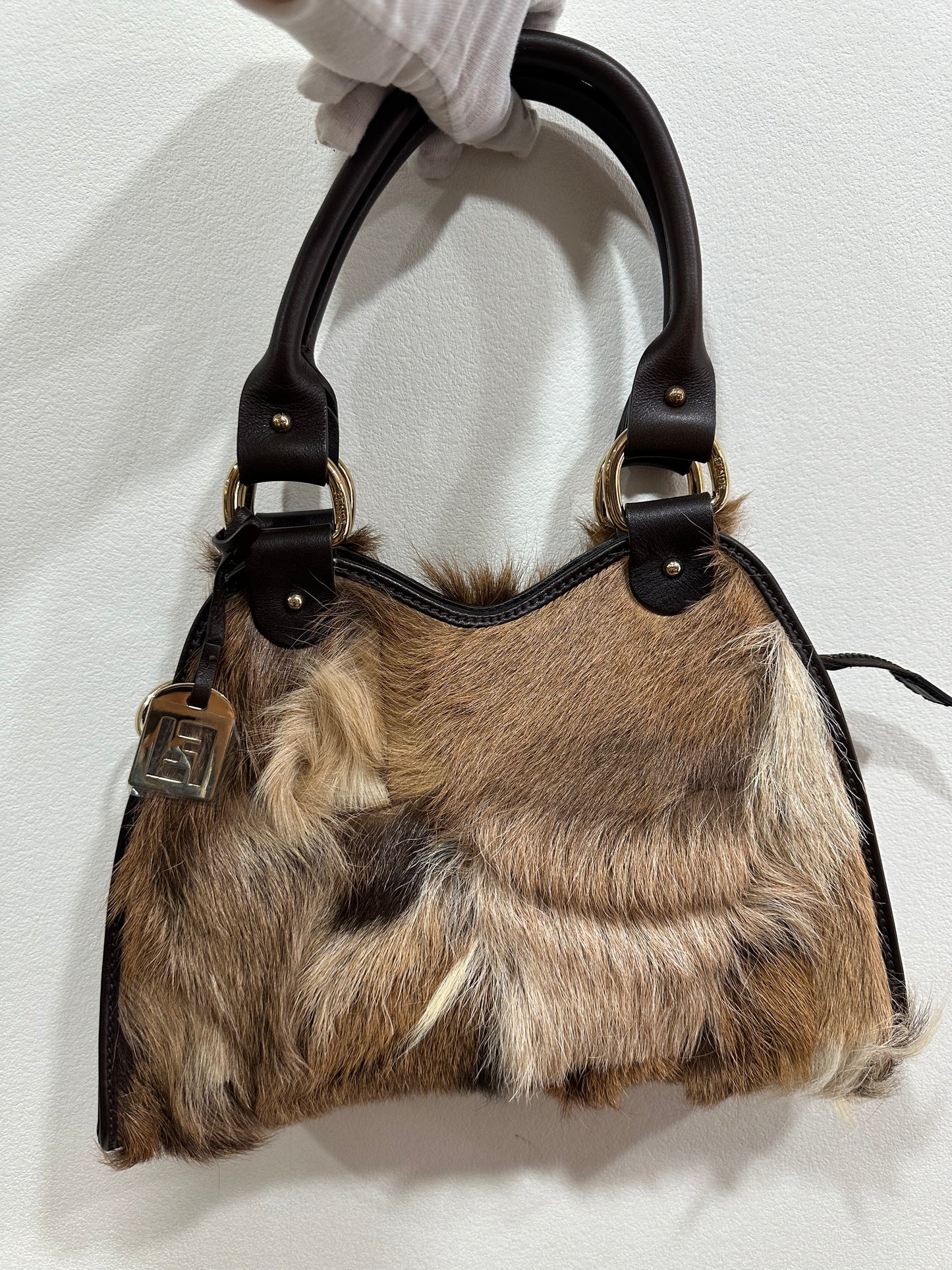 Fendi Shoulder/Handbag Ponyhair