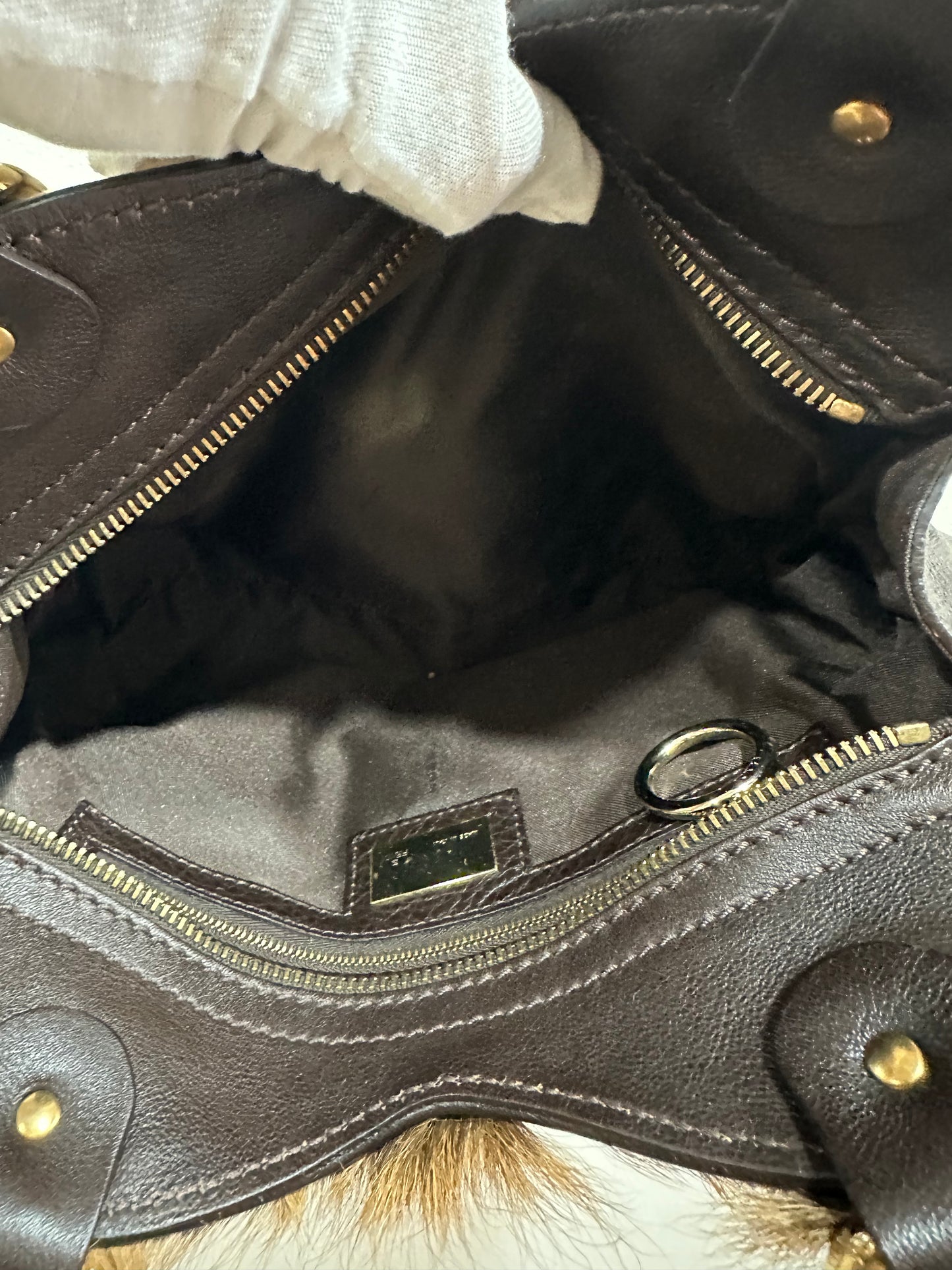 Fendi Shoulder/Handbag Ponyhair