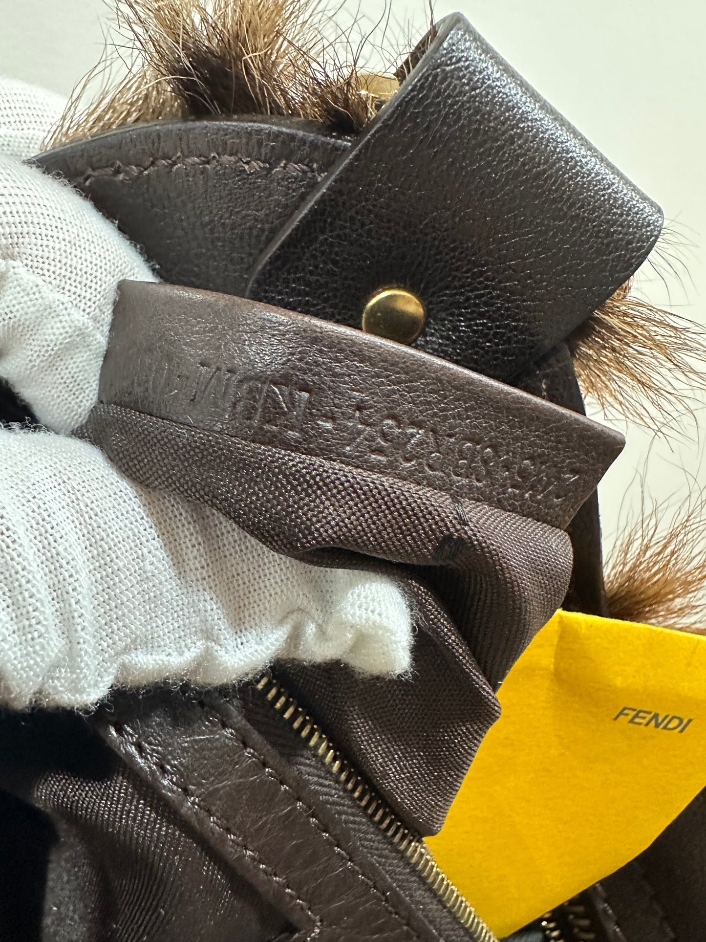 Fendi Shoulder/Handbag Ponyhair
